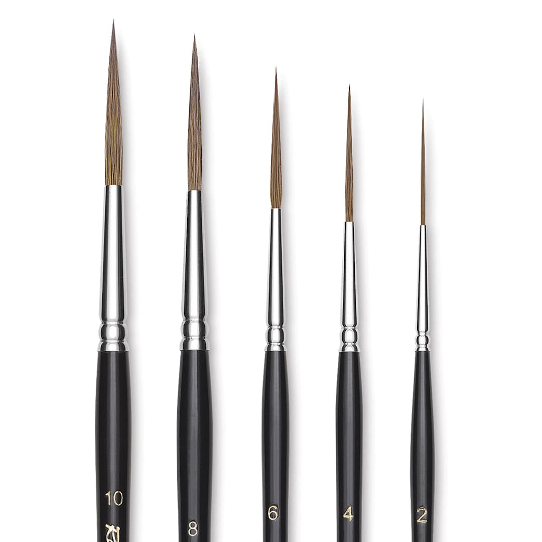 Raphaél Kolinsky Extra Long Rigger Brush | BLICK Art Materials