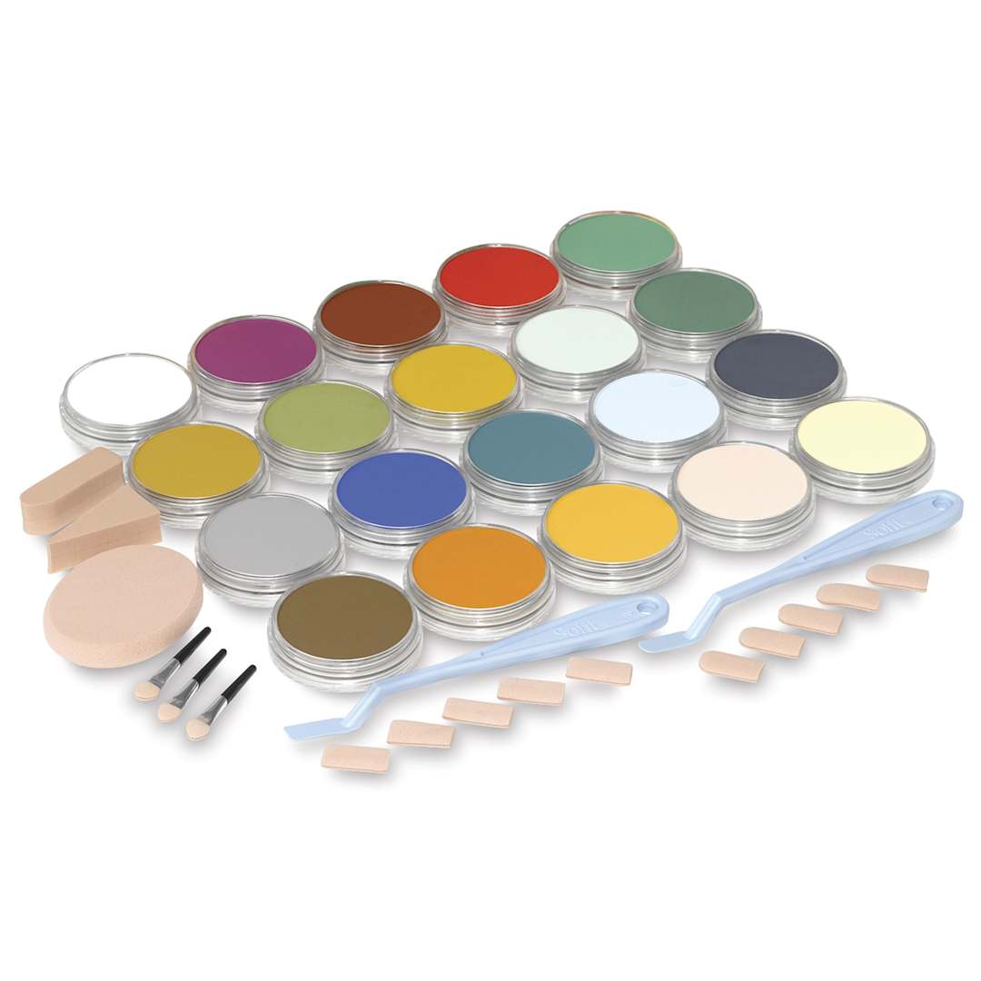PanPastel Artists' Painting Pastels Set - Landscape Colors, Set of