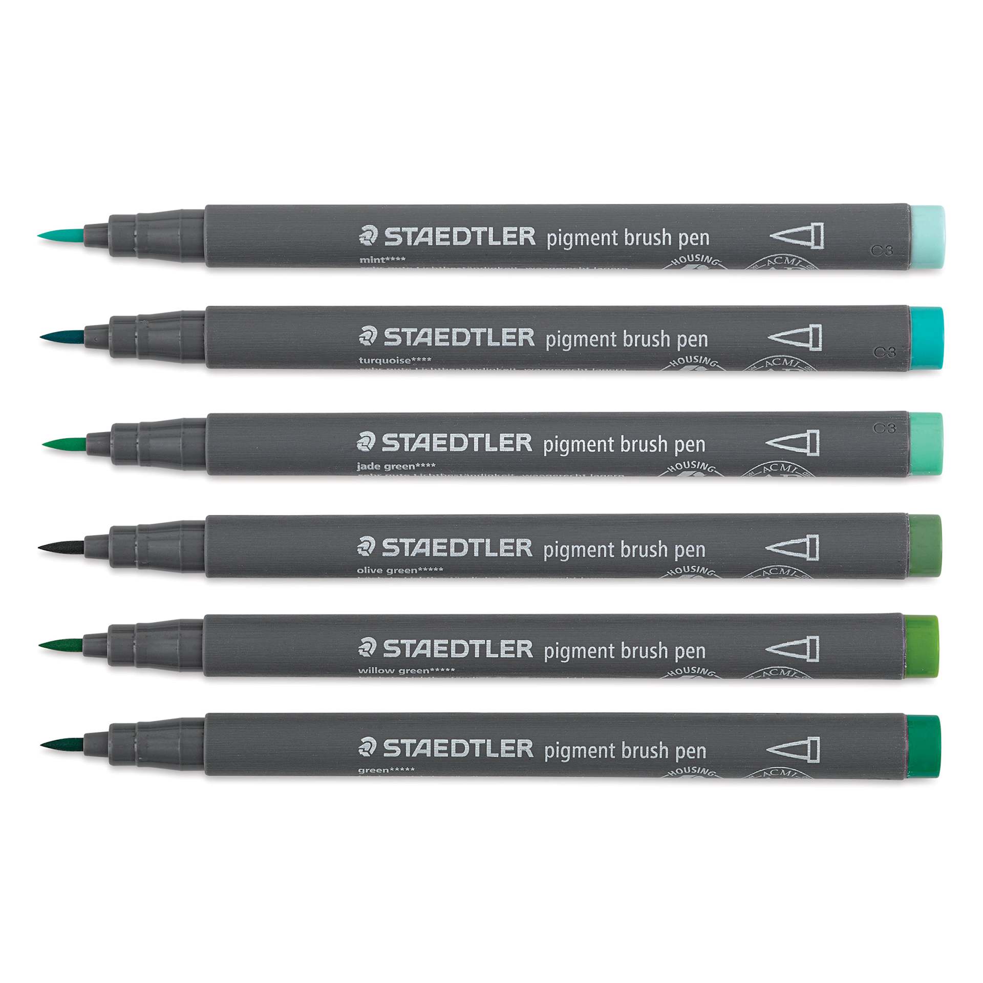 Staedtler Pigment Arts Brush Pen Sets | BLICK Art Materials