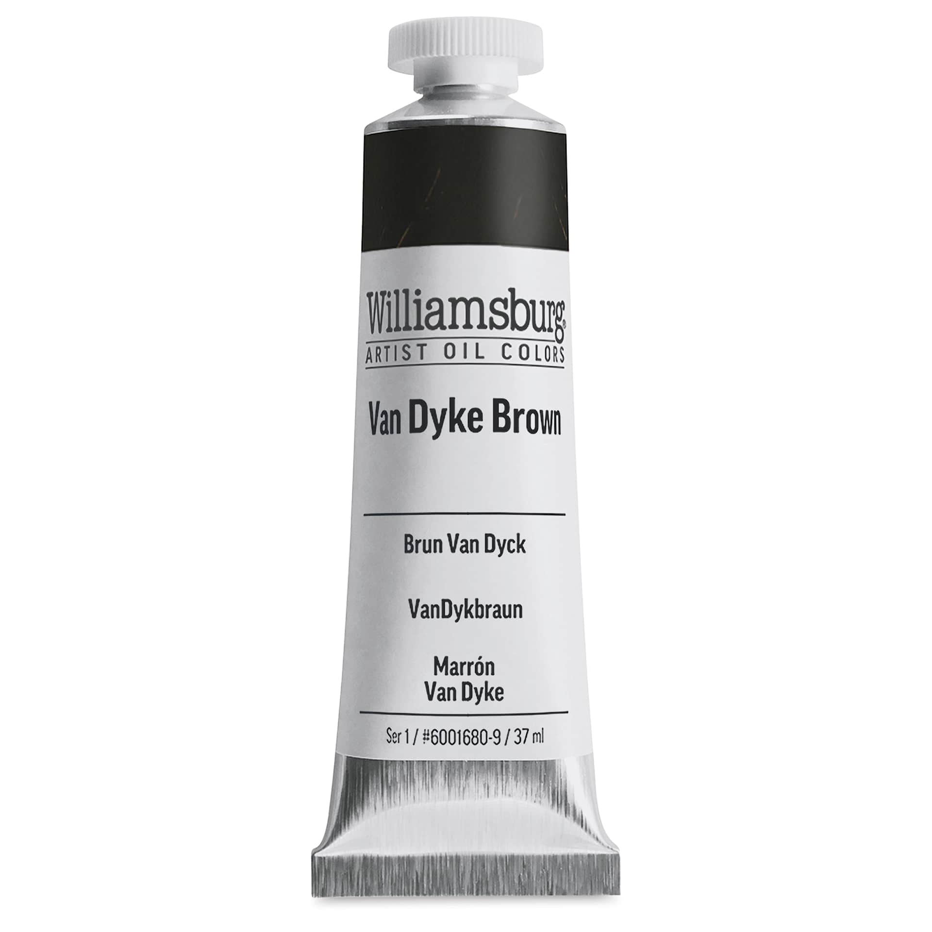 アンティーク手彩色銅版画 額装イングリッシュウーマンズ・ドメスティック・マガジン Williamsburg Handmade Oil Paint - Van Dyke Brown, 37 ml tube