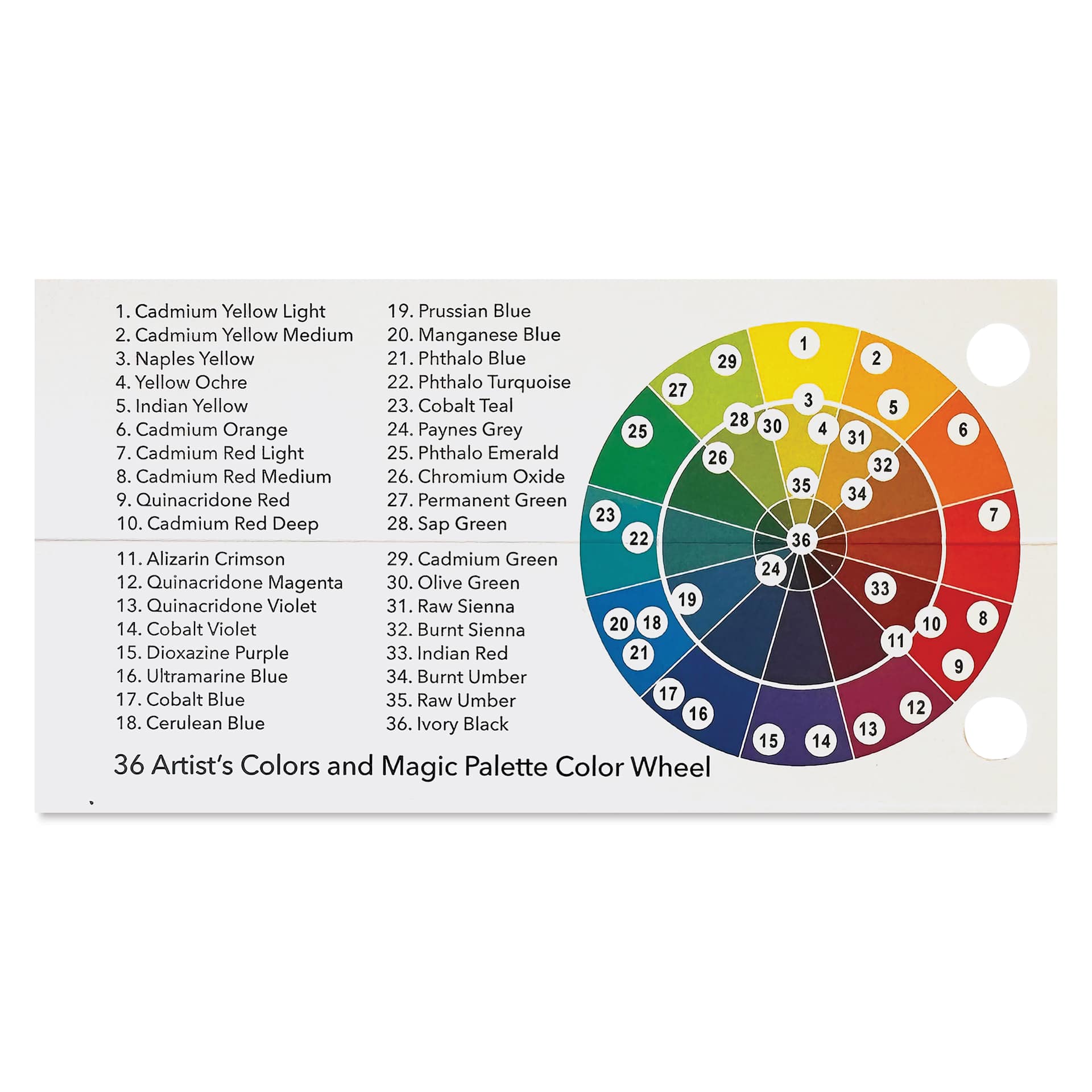 Magic Palette Color Matching Guide | BLICK Art Materials