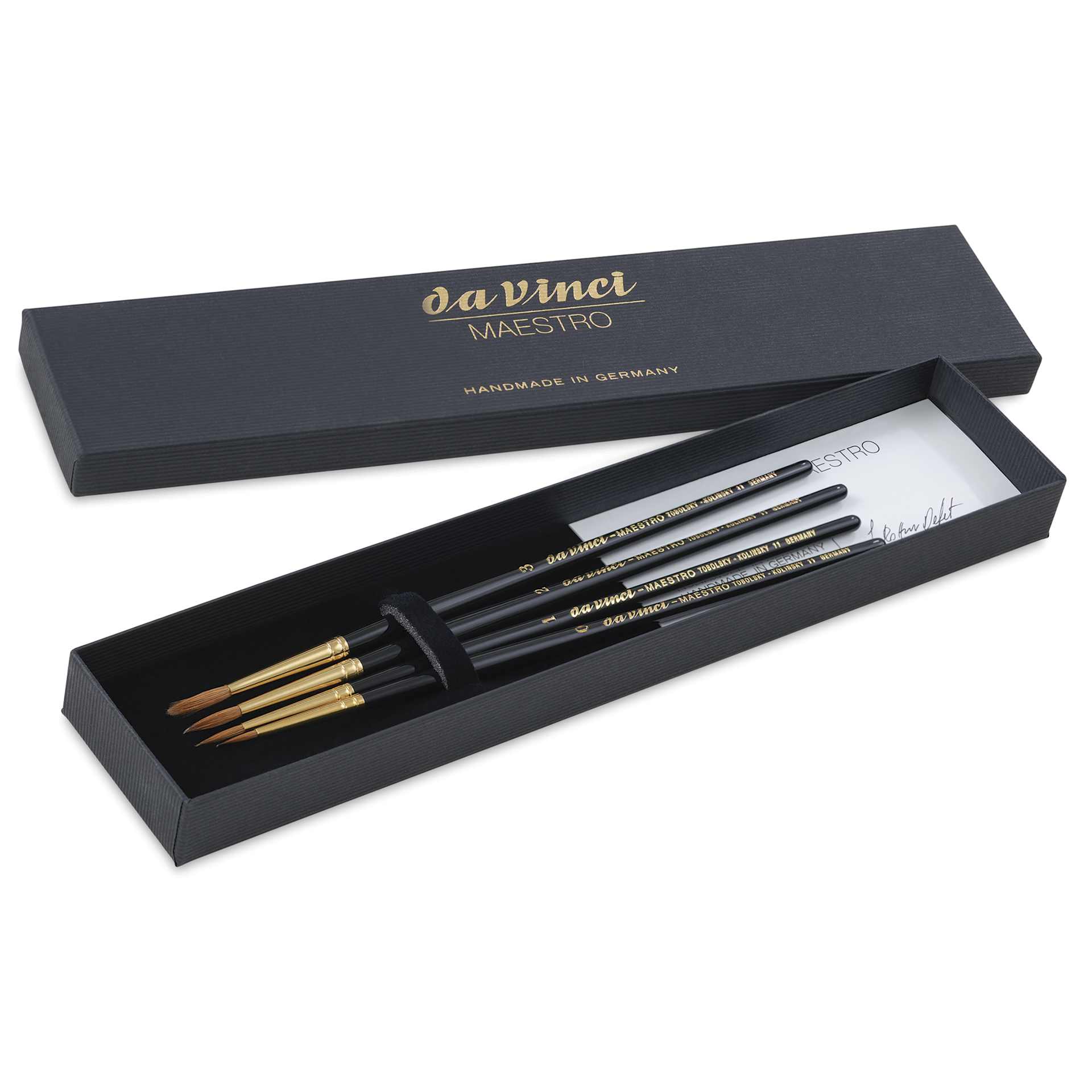 Da Vinci Maestro Kolinsky Brushes and Set | BLICK Art Materials