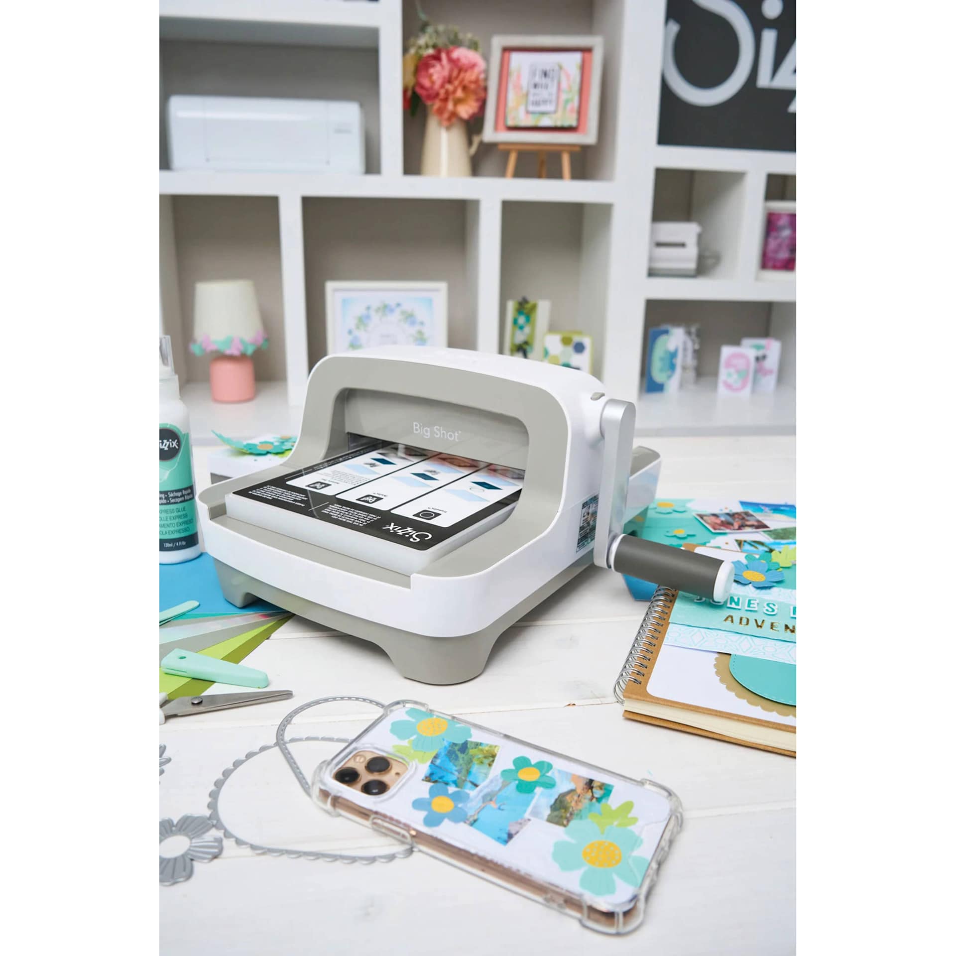 切り絵 Sizzix Big Shot Sizzix Big Shot Die-Cutting Machine Starter Kit | BLICK Art Materials