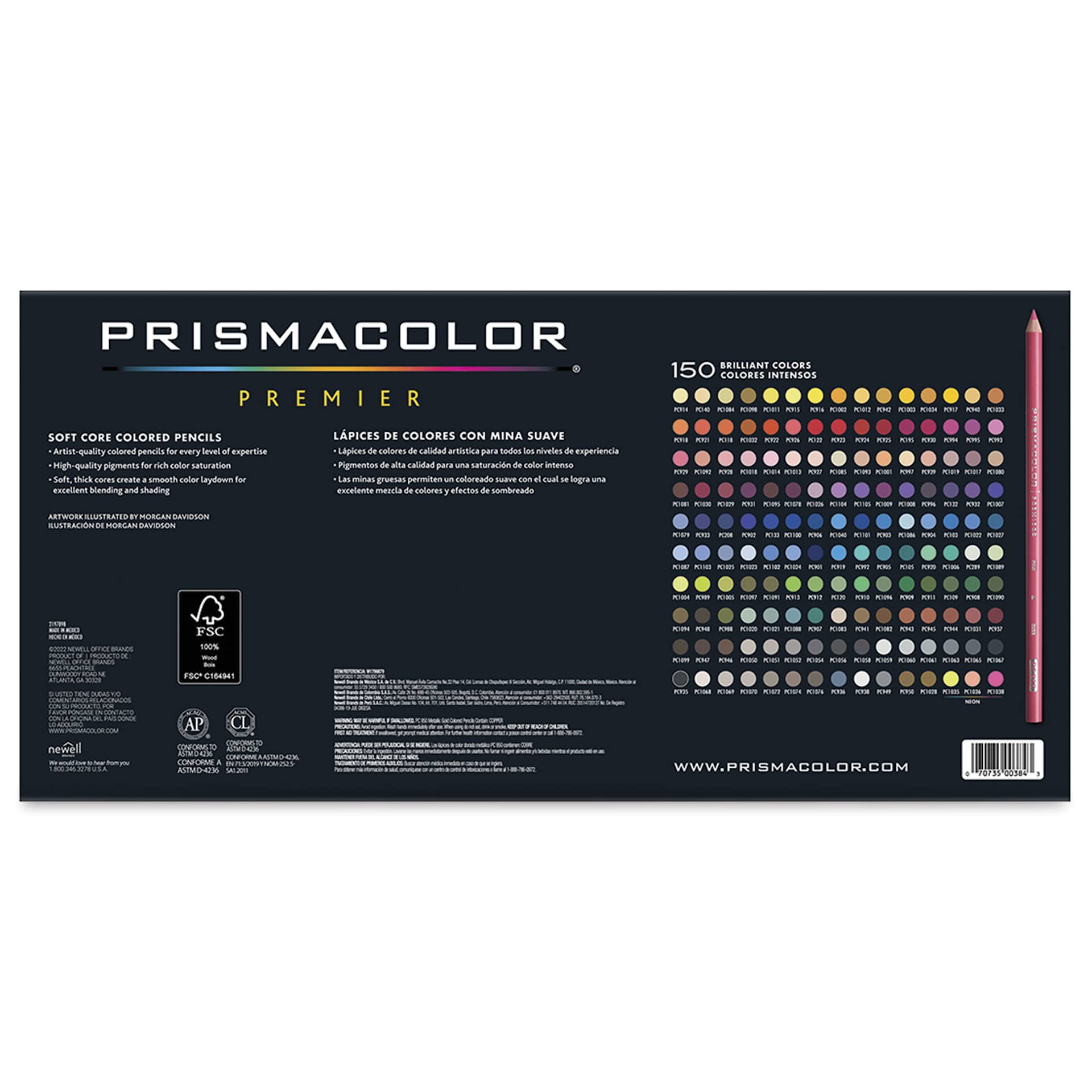 Prismacolor Premier Colored Pencils Complete Set - Assorted Colors