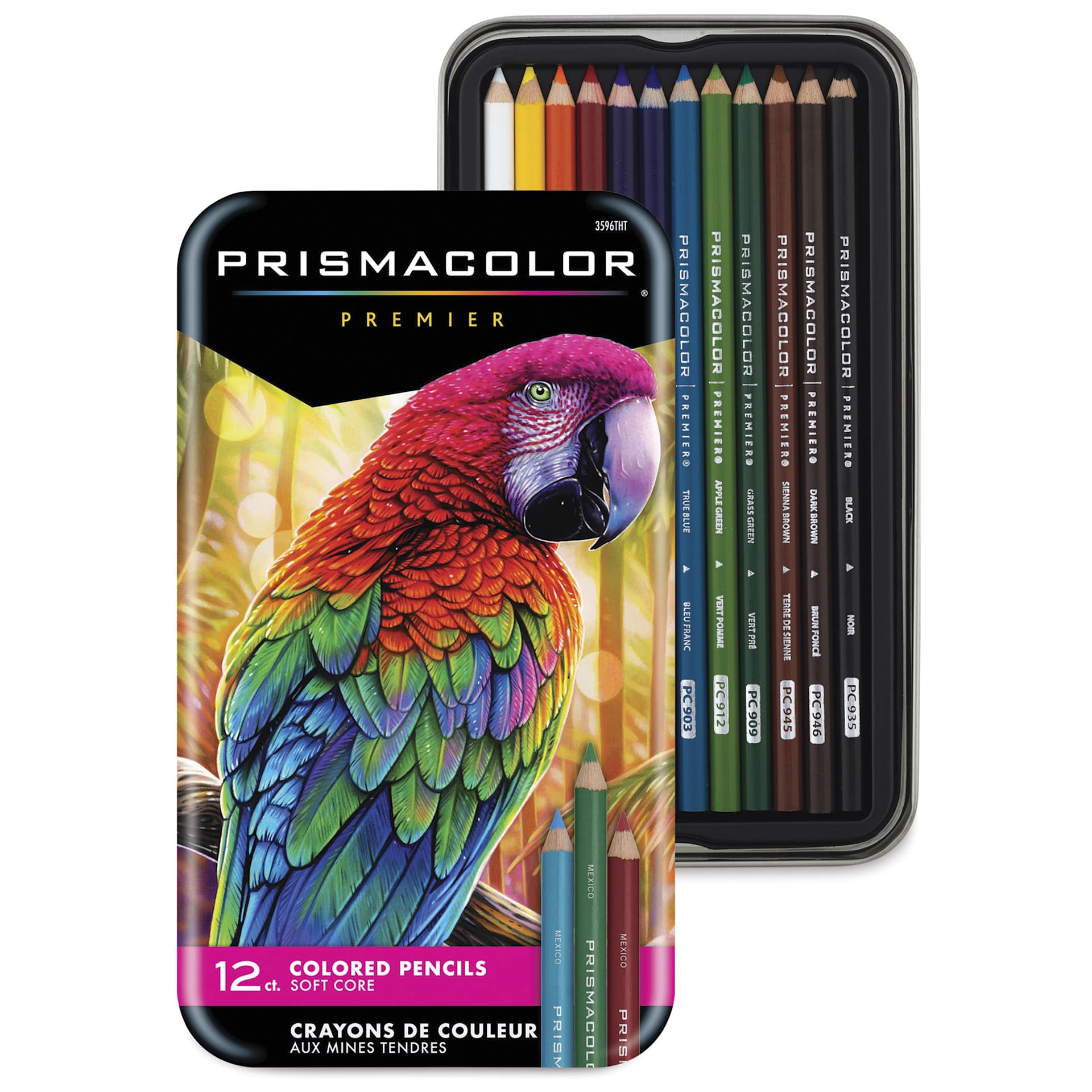 Prismacolor Premier Colored Pencils - Set of 12, Assorted Colors