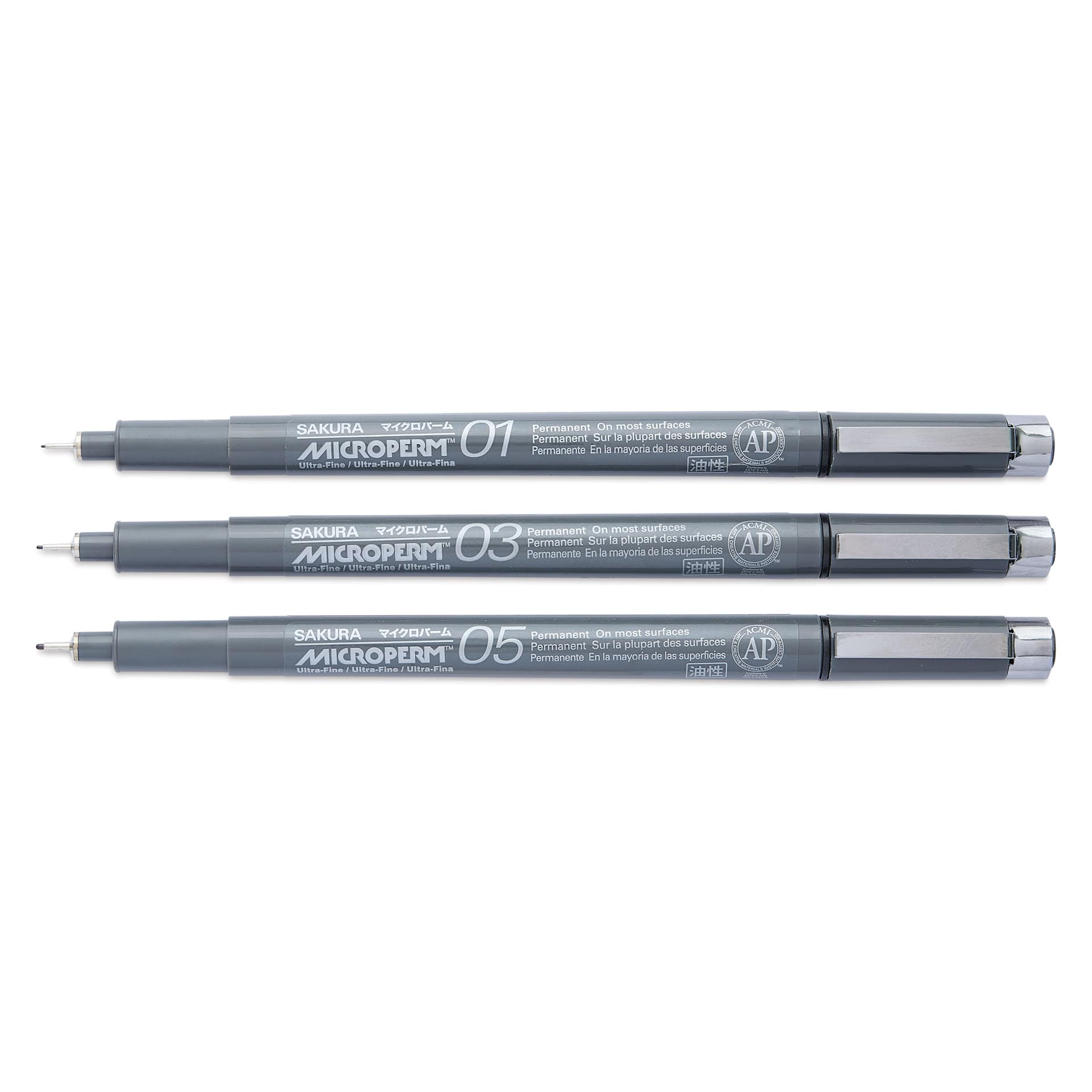 Sakura Microperm Pens - Set of 3 | BLICK Art Materials
