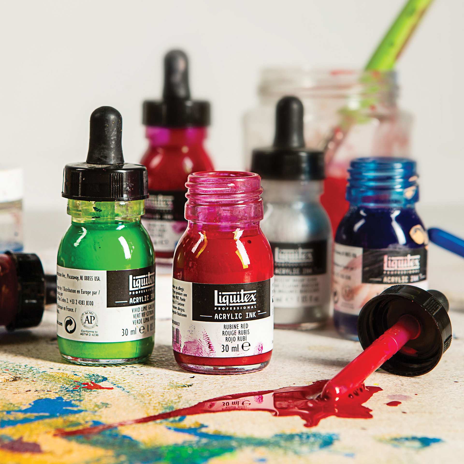 Fleurir アクリリックリキッド Liquitex Professional Acrylic Ink | BLICK Art Materials