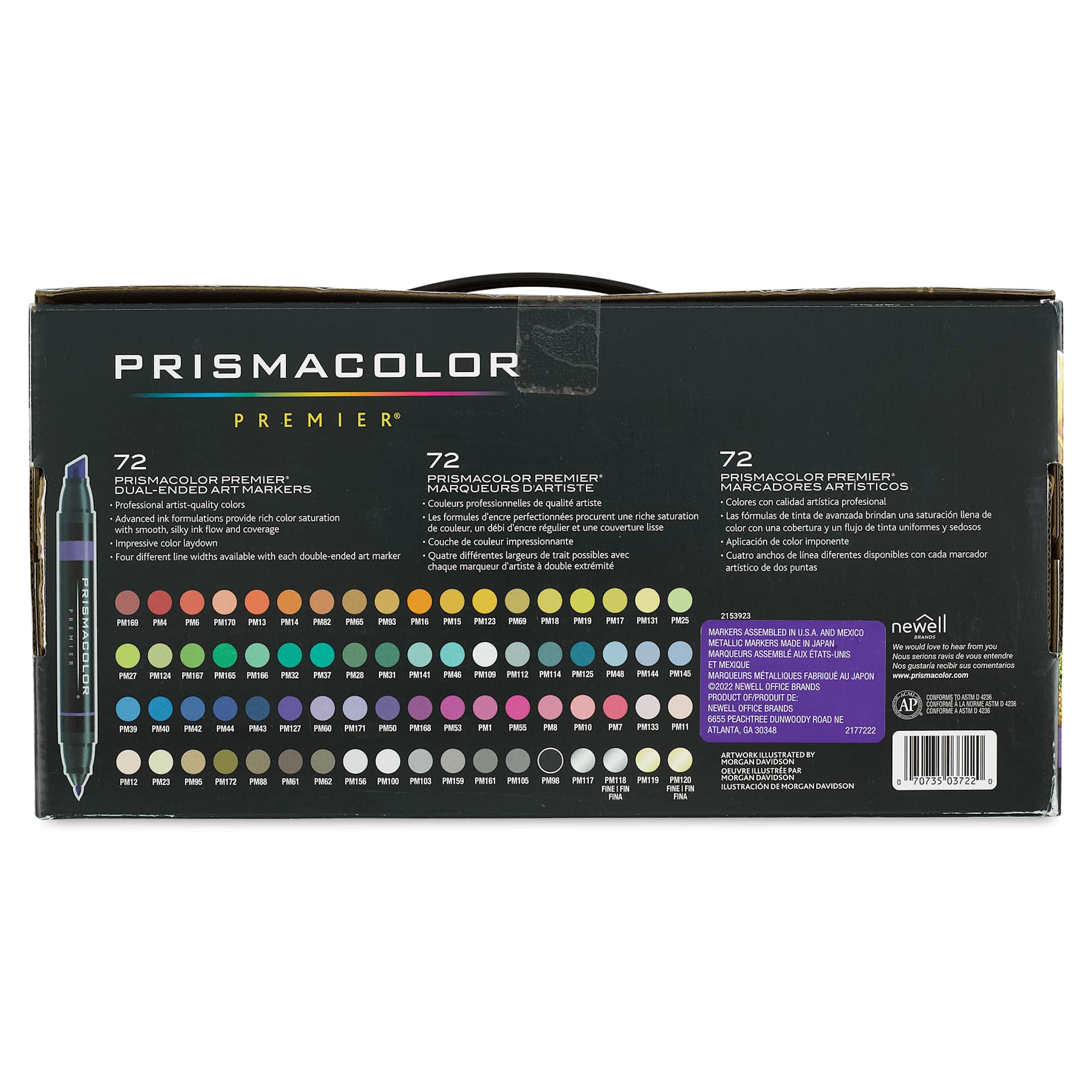 Prismacolor Premier Dual-Ended Art Markers - Assorted Colors, Set