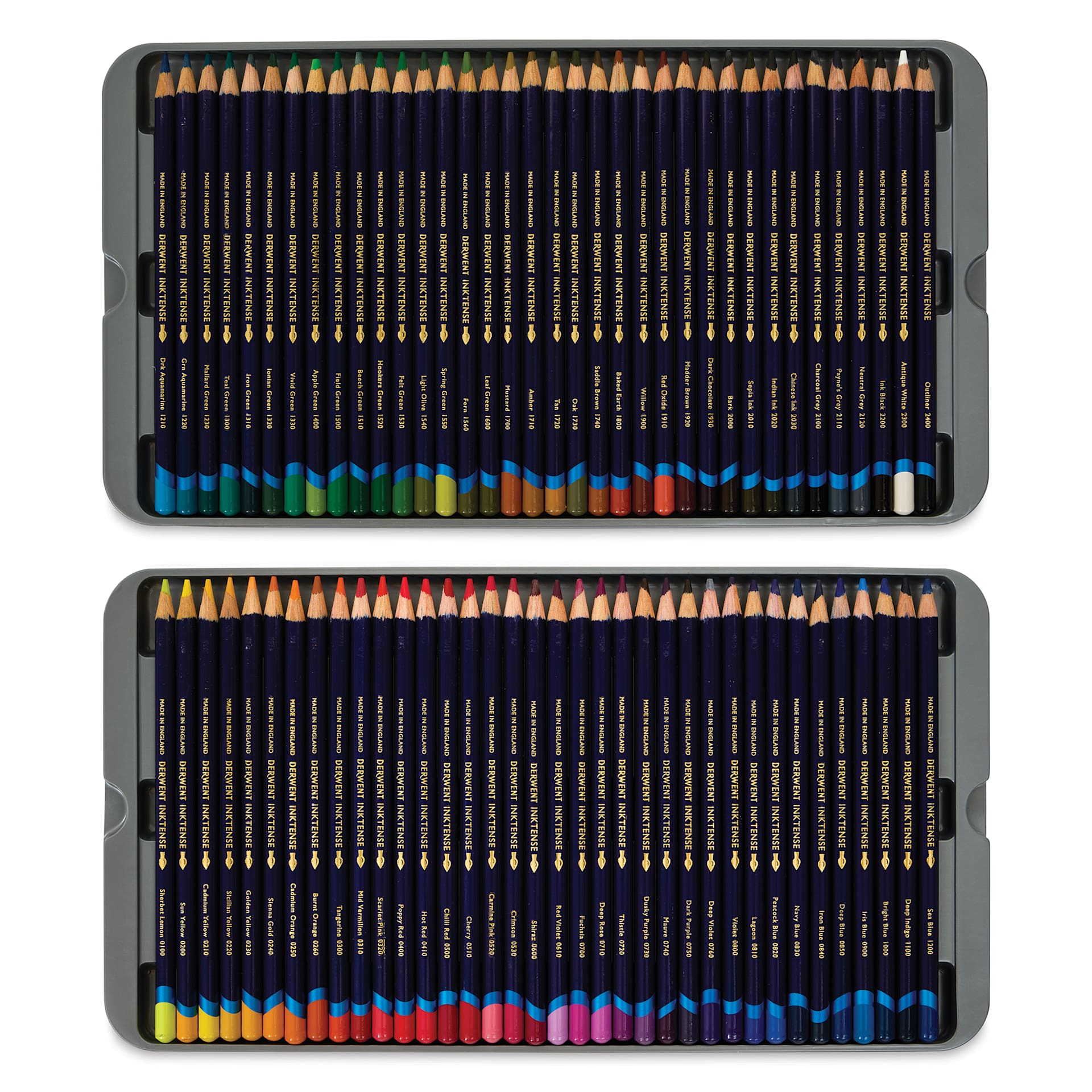 【新品・未使用】DERWENT INKTENSE インクテンス 72色セット Derwent Inktense Pencils - Assorted Colors, Tin Box, Set of 72