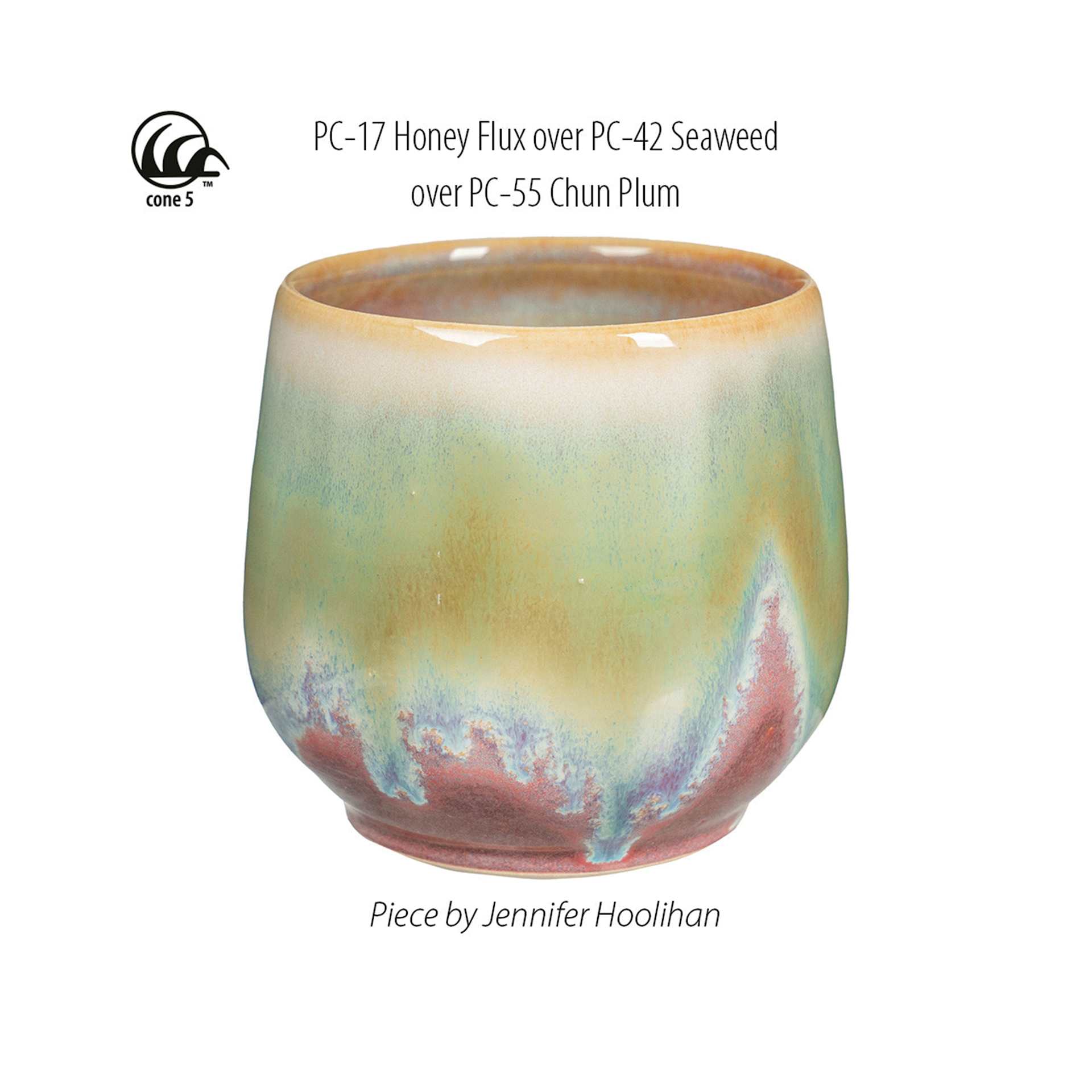 Amaco Potter's Choice Glaze - Gallon, Honey Flux | BLICK Art Materials