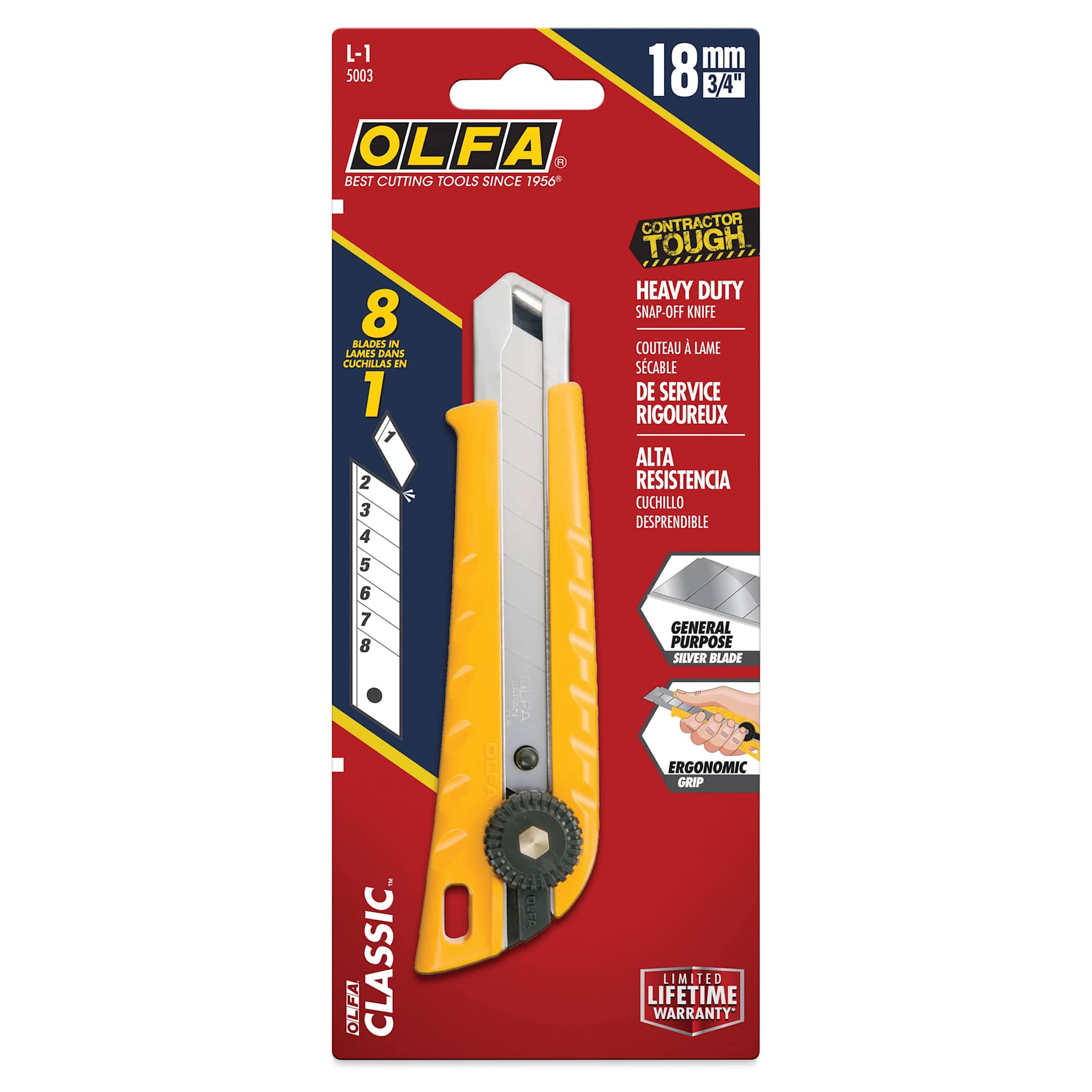 Olfa Snap-Off Blade Utility Knife | BLICK Art Materials
