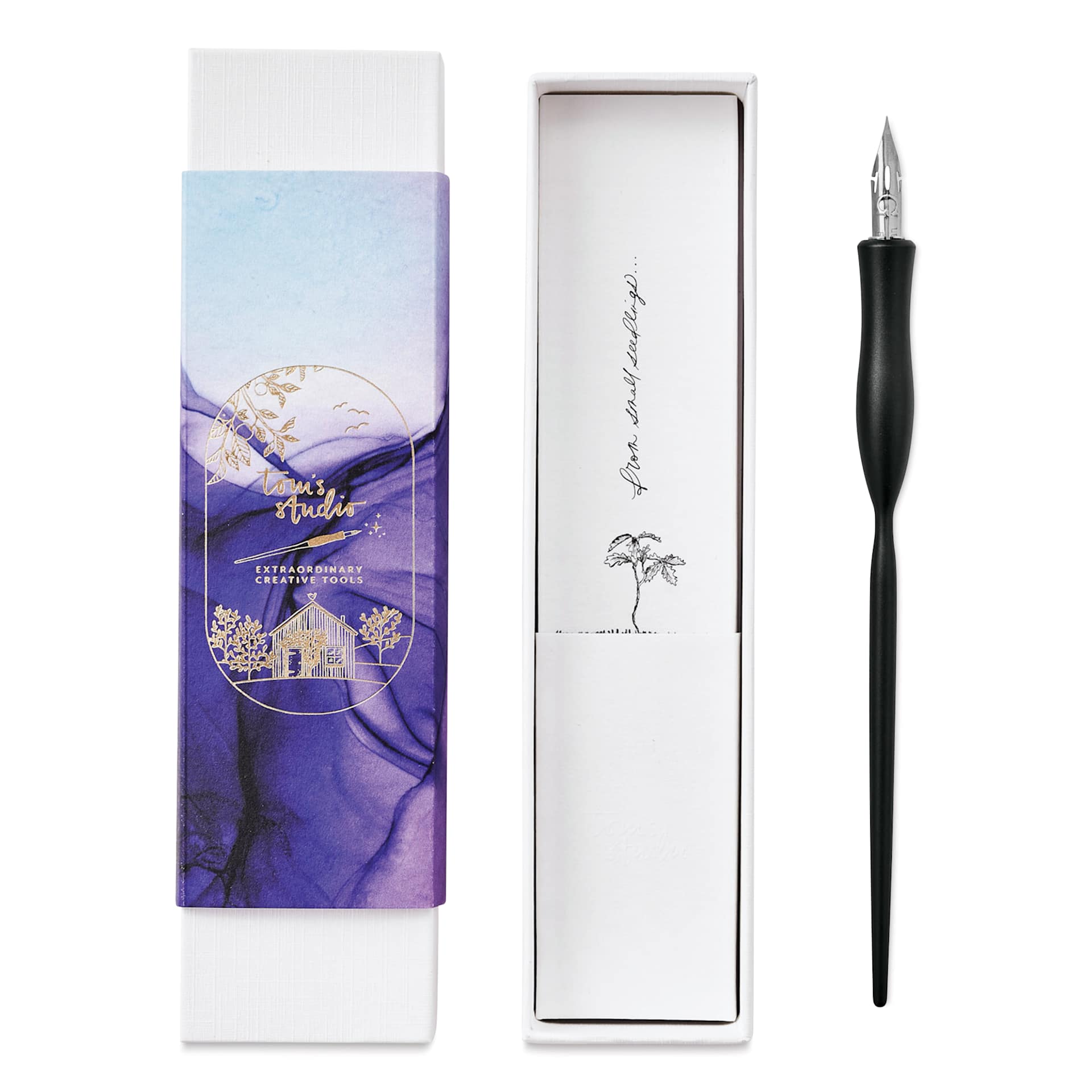 Tom's Studio Flourish Straight Calligraphy Dip Pens | BLICK Art