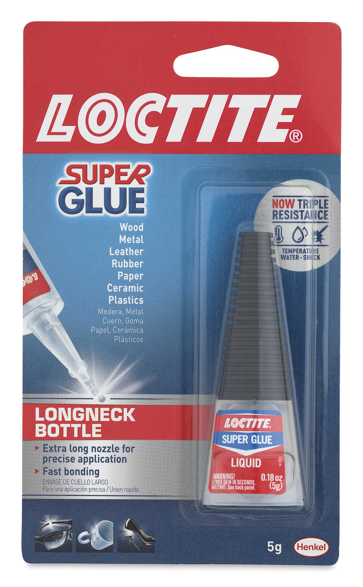 Loctite Super Glue - Precision Longneck Bottle, 0.18 oz | BLICK