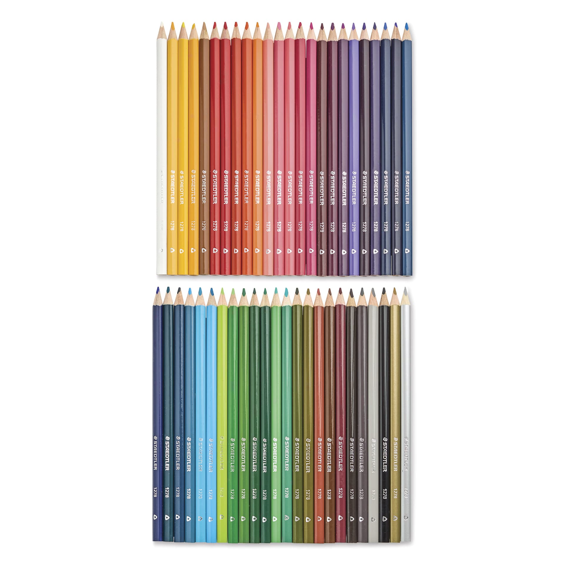 Staedtler Triangular Colored Pencils - Set of 48 | BLICK Art Materials