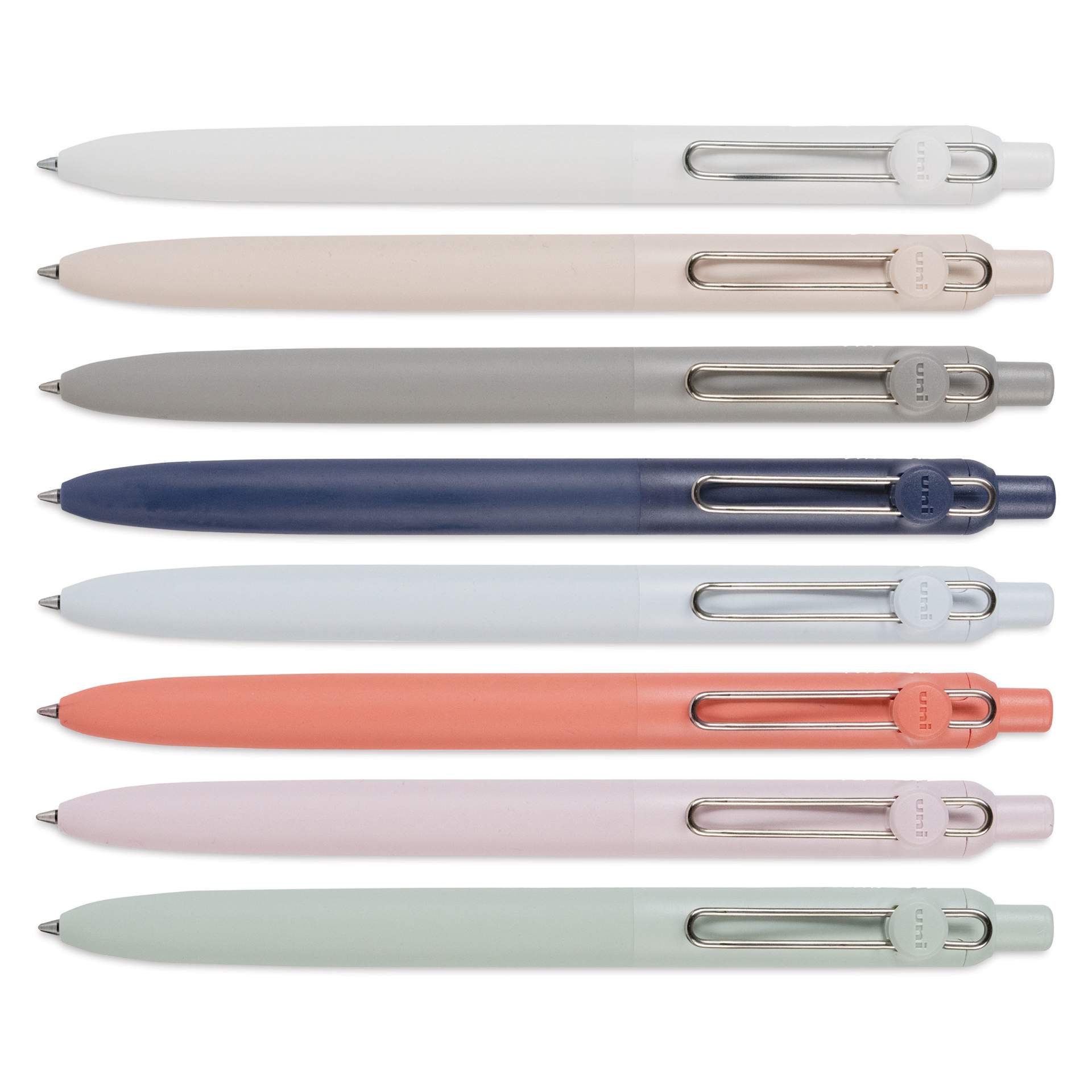 Uni-Ball Zento Gel Pens - Set of 8, Harmony, 0.7 mm | BLICK Art