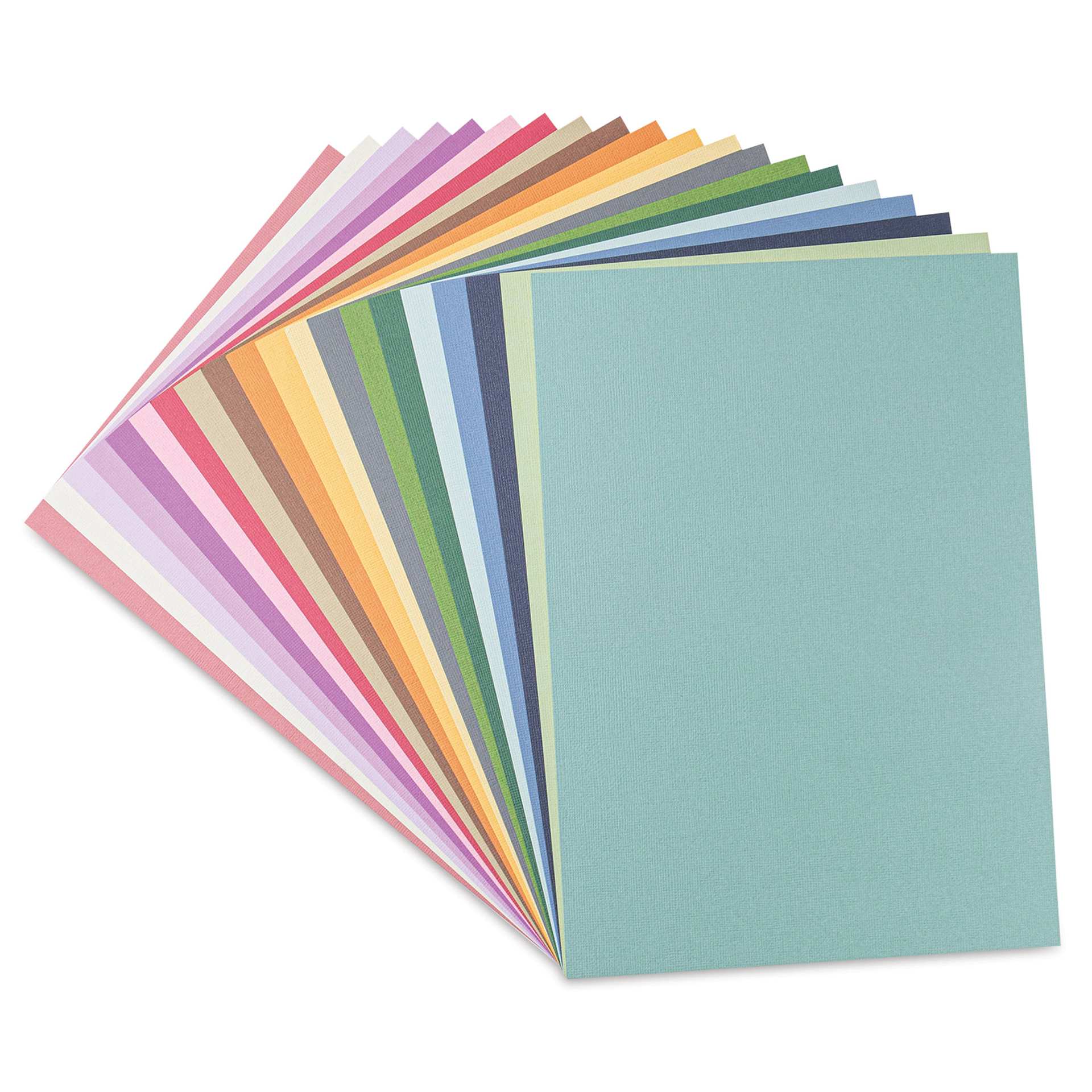 Sizzix Surfacez Cardstock - Muted Colors, Package of 80 Sheets, 8