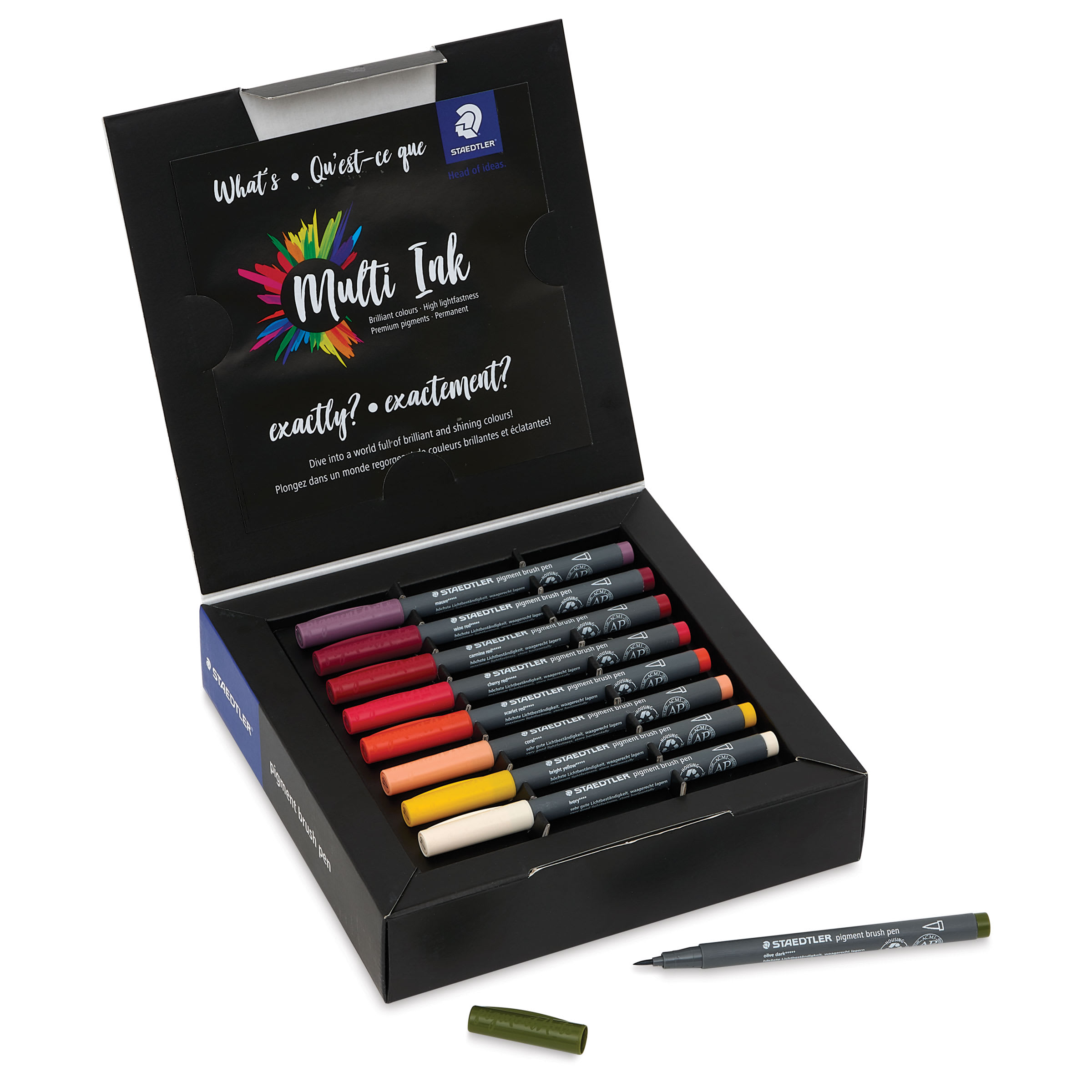 Staedtler Pigment Arts Brush Pen Sets | BLICK Art Materials