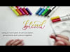 Learn How to Blend with Ecoline Brush Pen Markers