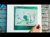 Stenciling Tips with Stencil1 | BLICK