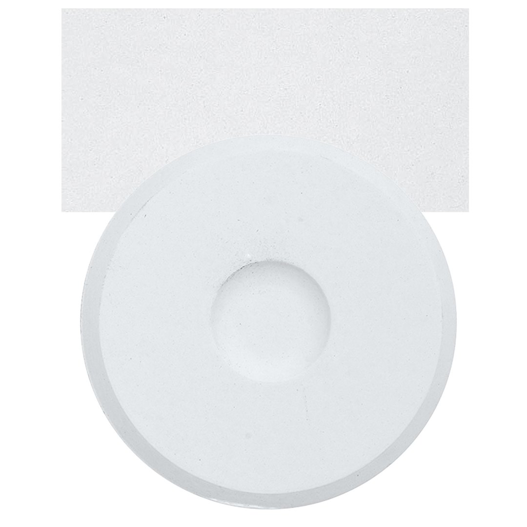 Open in modal - Blick Tempera Cake - White cake and swatch