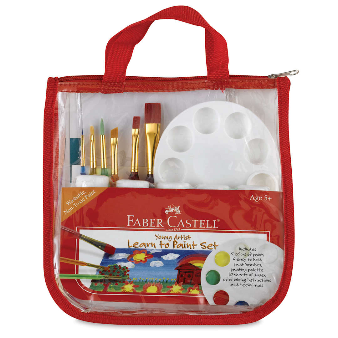Open in modal - Faber-Castell Young Artist Learn to Paint Set