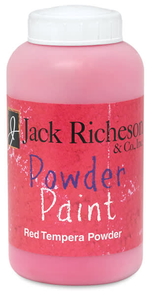 Open in modal - Richeson Powder Tempera Paint - Red, 1 lb Jar