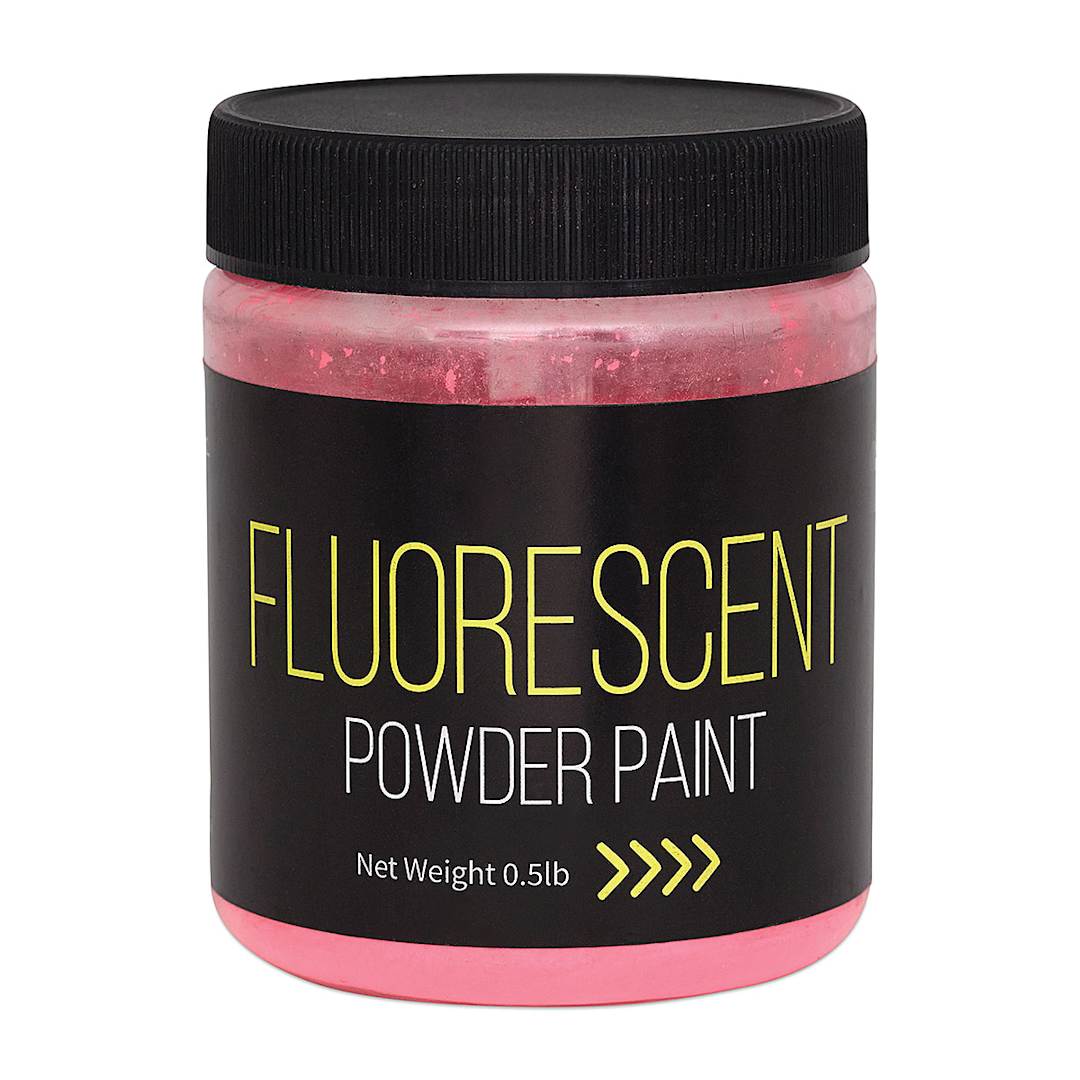 Open in modal - Richeson Powder Tempera Paint - Fluorescent Red, 1/2 lb