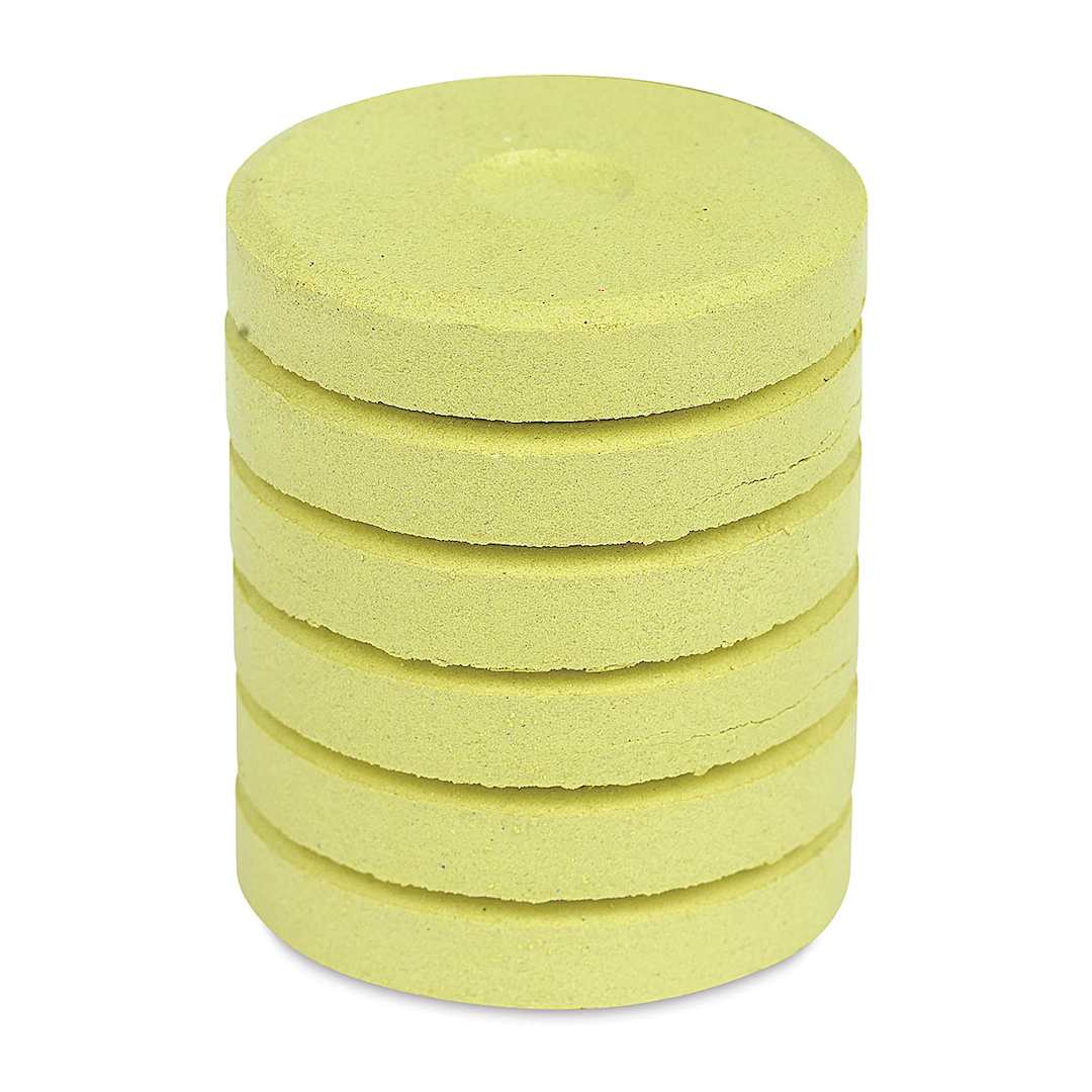 Open in modal - Richeson Tempera Cakes - Yellow Gold Metallic, Pkg of 6