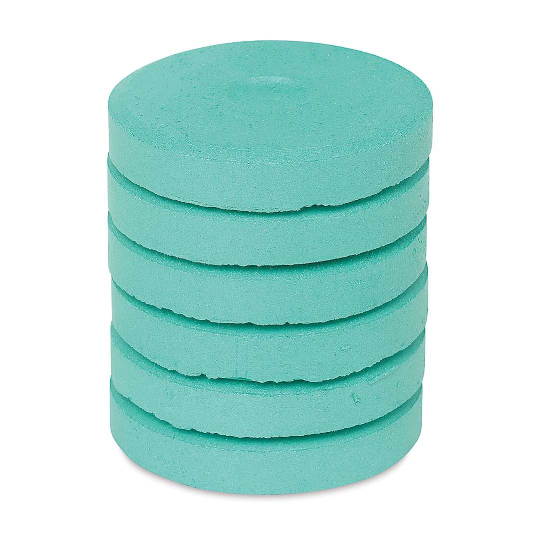 Open in modal - Richeson Tempera Cakes - Aquamarine Metallic, Pkg of 6
