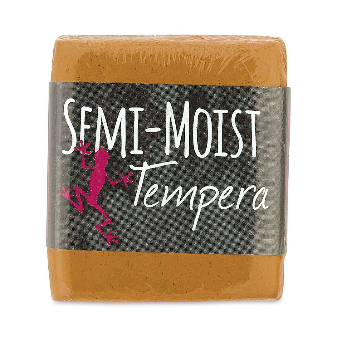 Open in modal - Richeson Semi-Moist Tempera Cake - Yellow Ochre