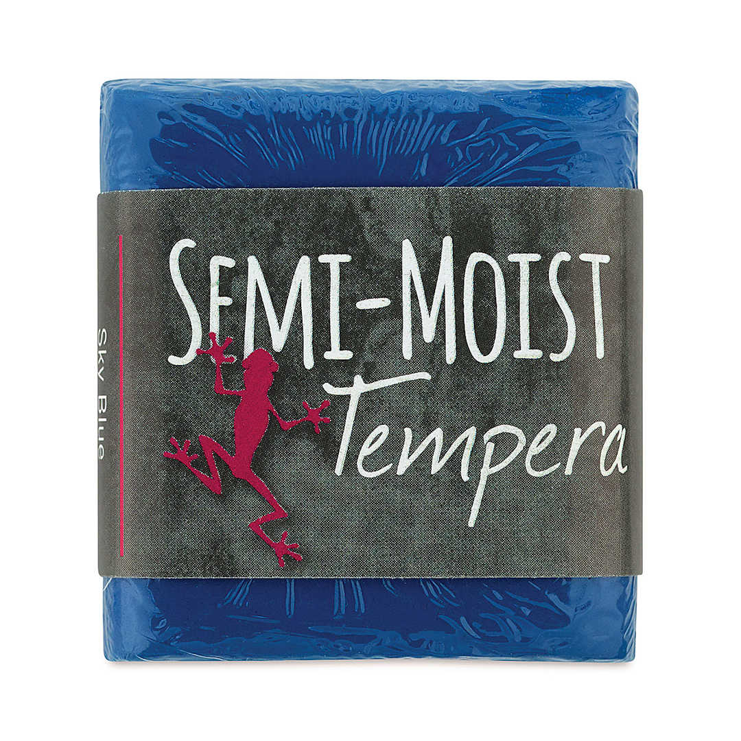 Open in modal - Richeson Semi-Moist Tempera Cake - Sky Blue