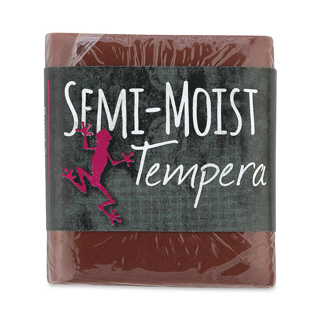 Open in modal - Richeson Semi-Moist Tempera Cake - Burnt Sienna