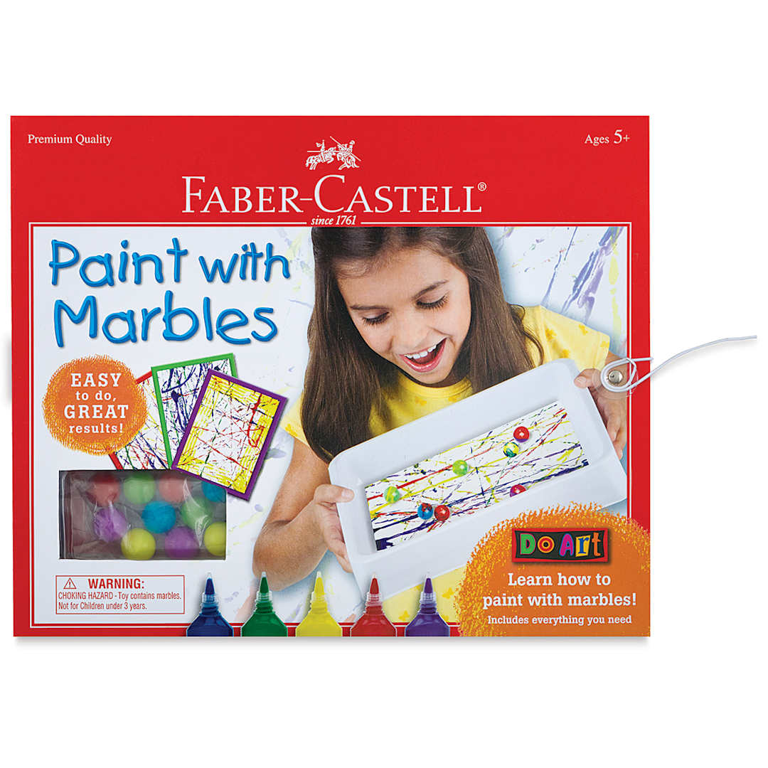 Open in modal - Faber-Castell Do Art Paint with Marbles Kit