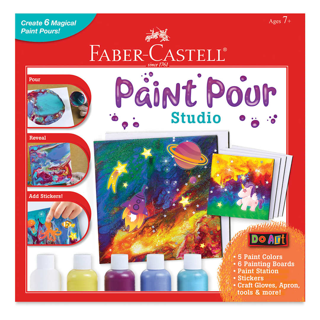 Open in modal - Faber-Castell Do Art Paint Pour Studio - Front of package