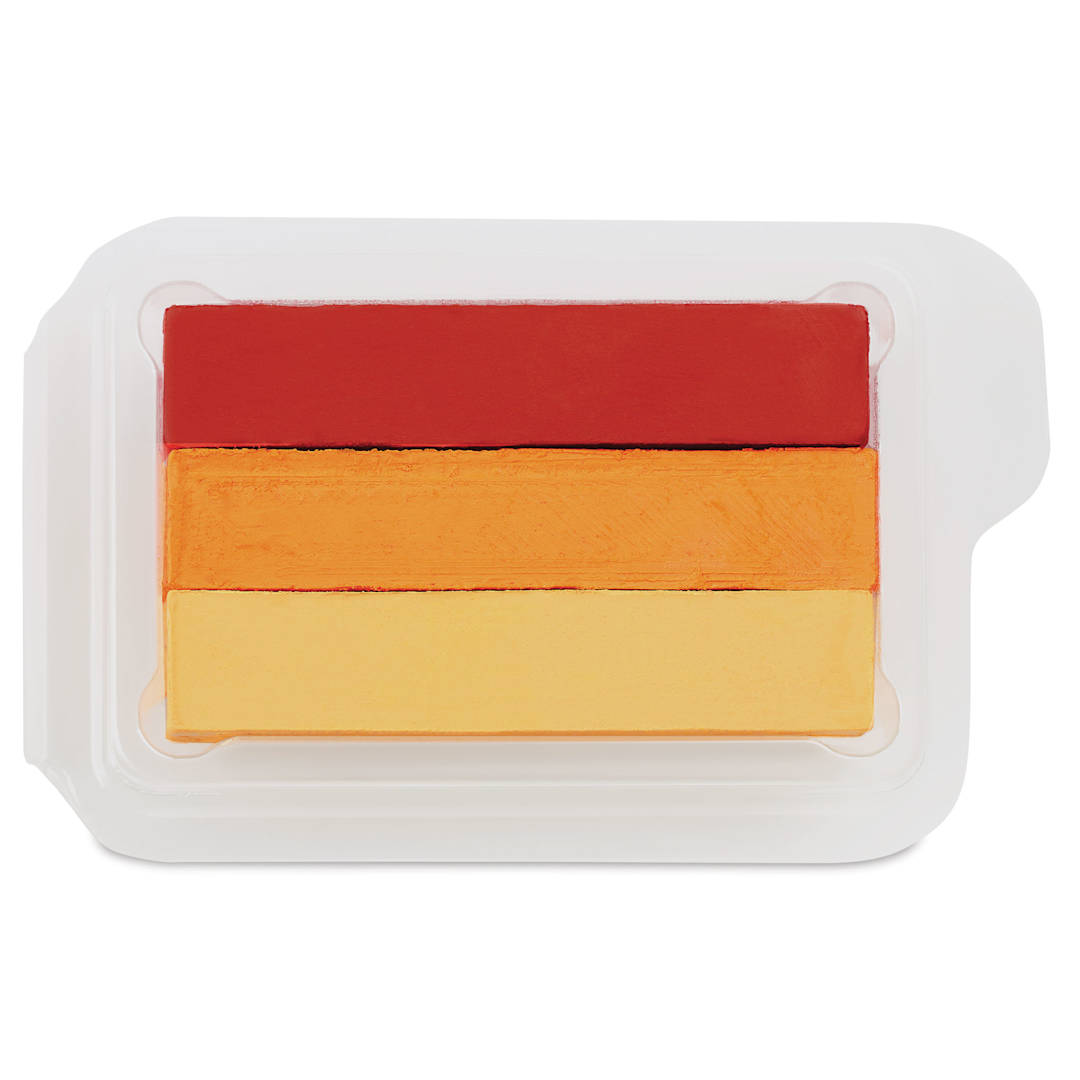 Open in modal - Snazaroo Split Cake Face Paint Set - Tiger