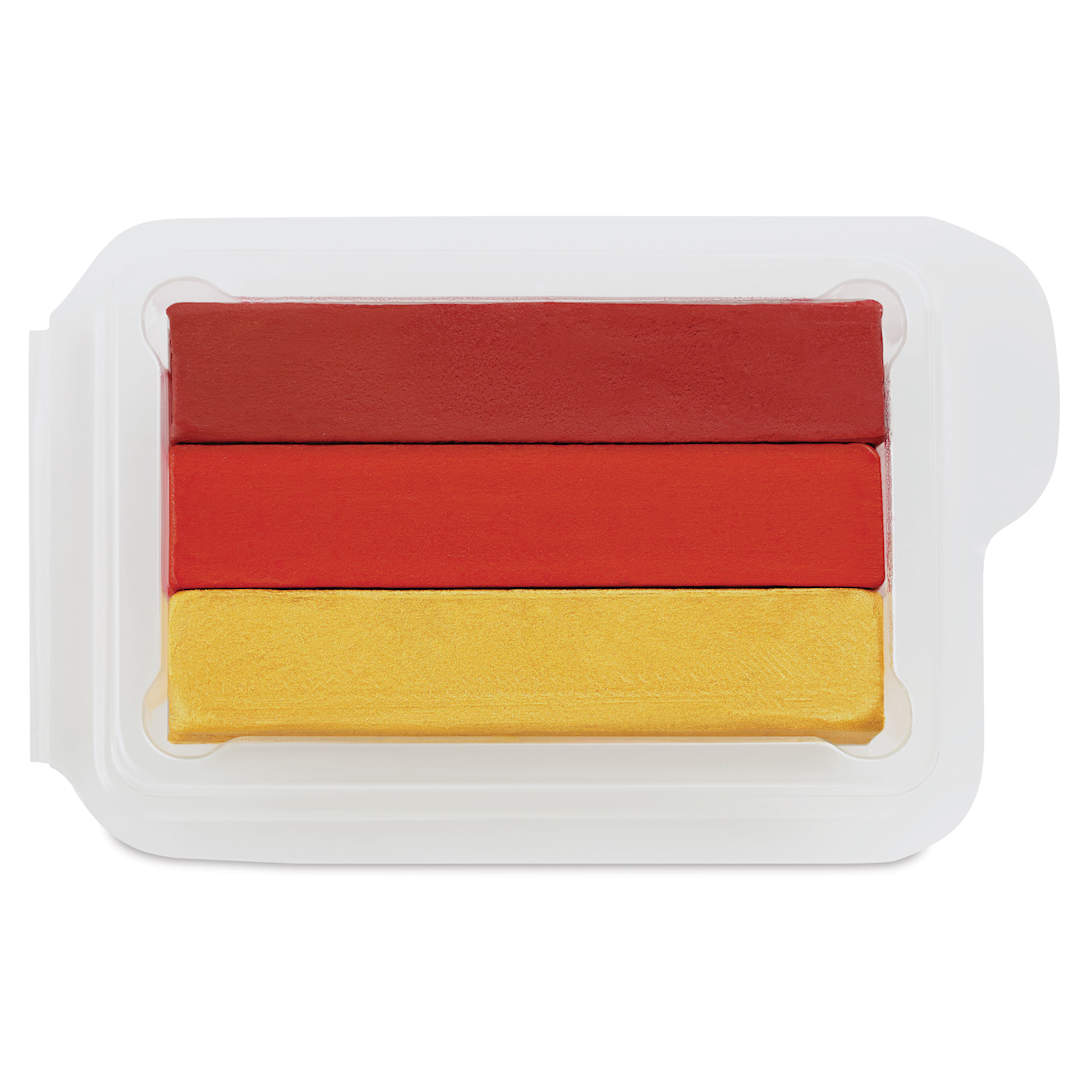 Open in modal - Snazaroo Split Cake Face Paint Set - Festive