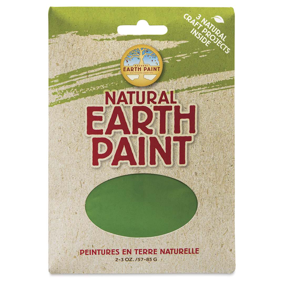 Open in modal - Natural Earth Paint Tempera Paint Powder - Green (Terre Verte), 3 oz