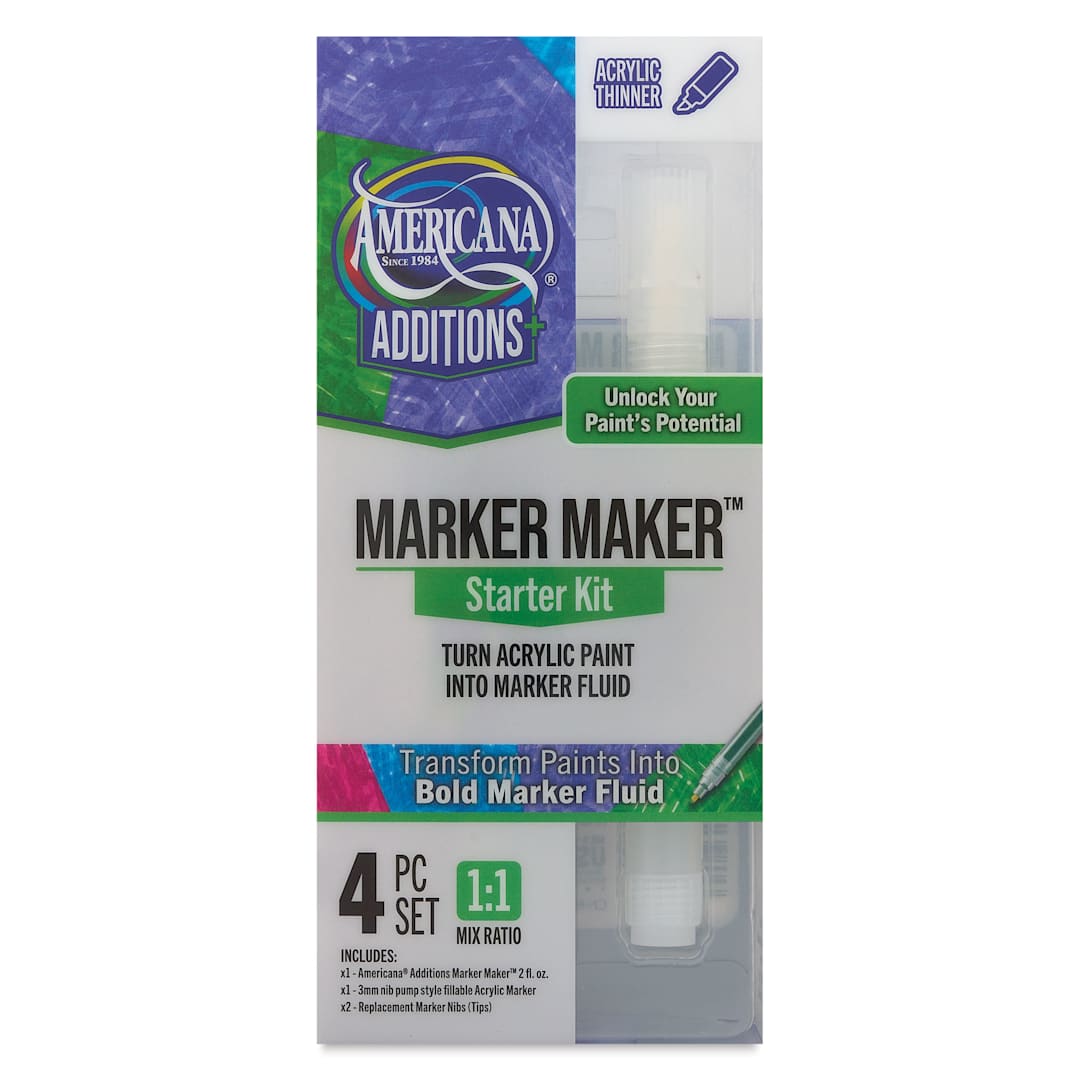 Open in modal - DecoArt Americana Additions Marker Maker Medium - Starter Kit