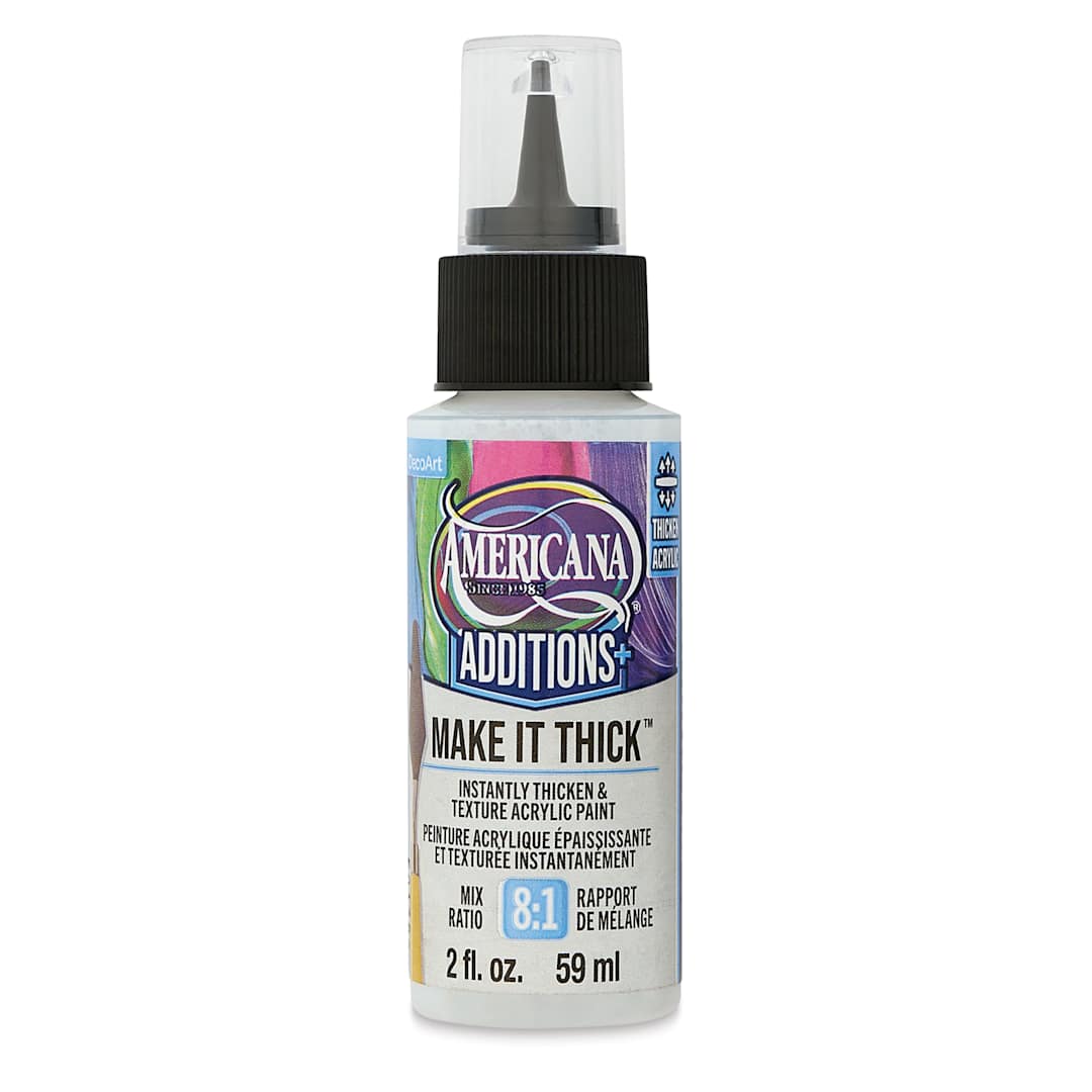 Open in modal - DecoArt Americana Additions Make It Thick Acrylic Medium - 59 ml