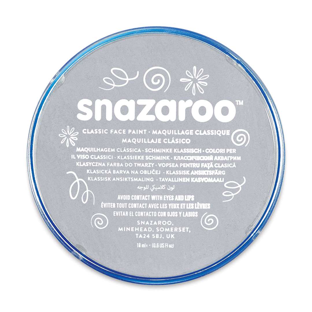Open in modal - Snazaroo Face Paint - Light Gray, 18 ml container
