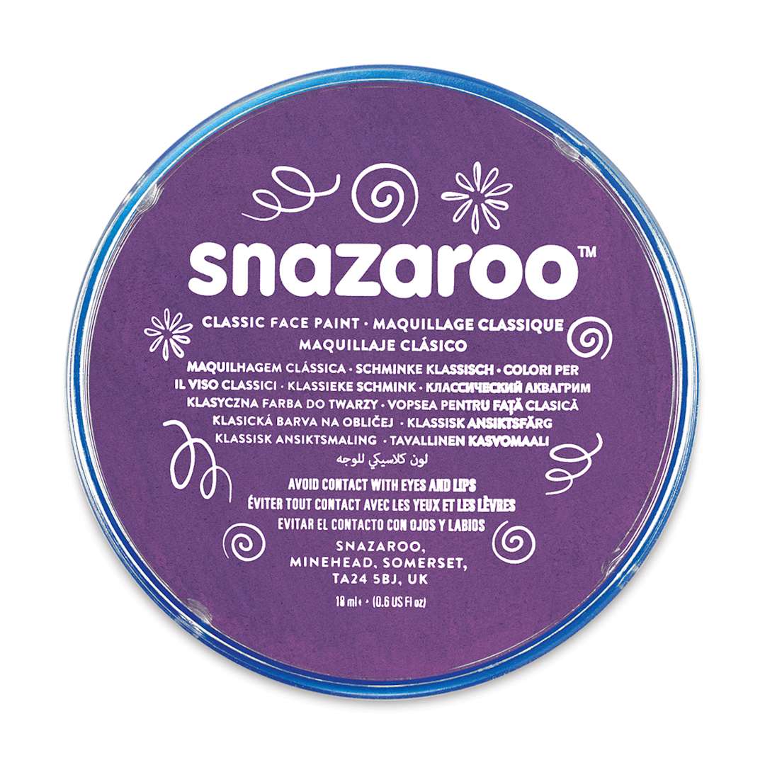 Open in modal - Snazaroo Face Paint - Purple, 18 ml container