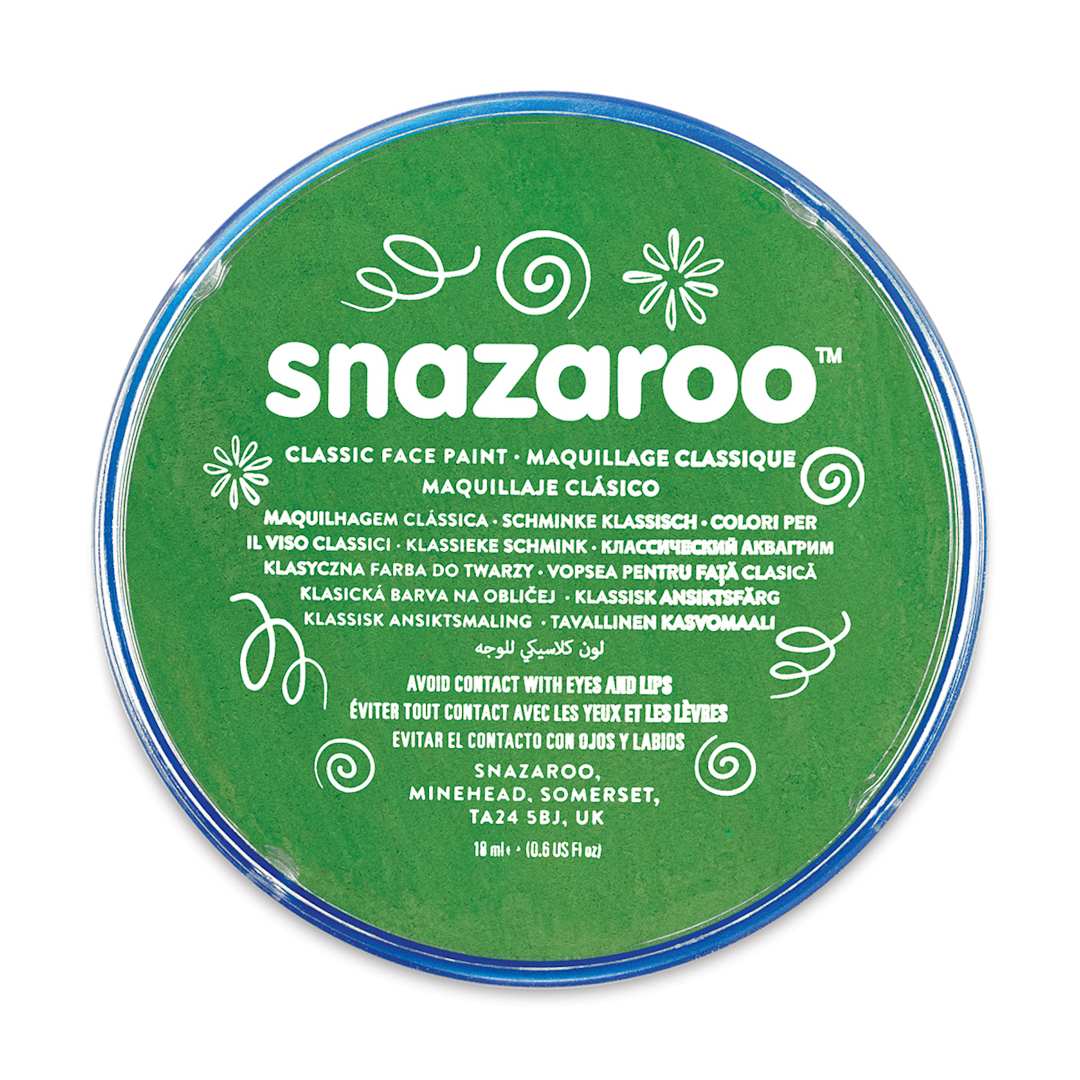 Open in modal - Snazaroo Face Paint - Grass Green, 18 ml container