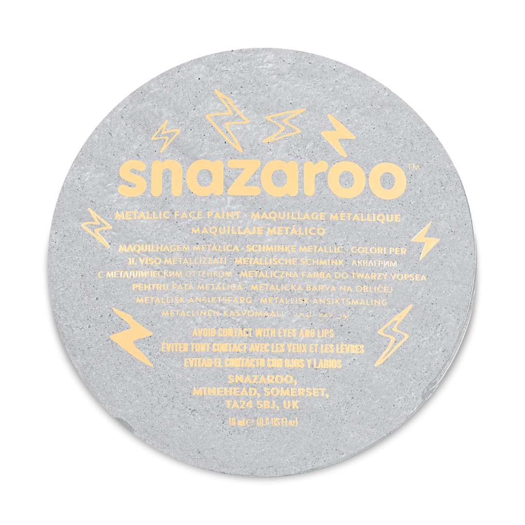 Open in modal - Snazaroo Face Paint - Silver, 18 ml container