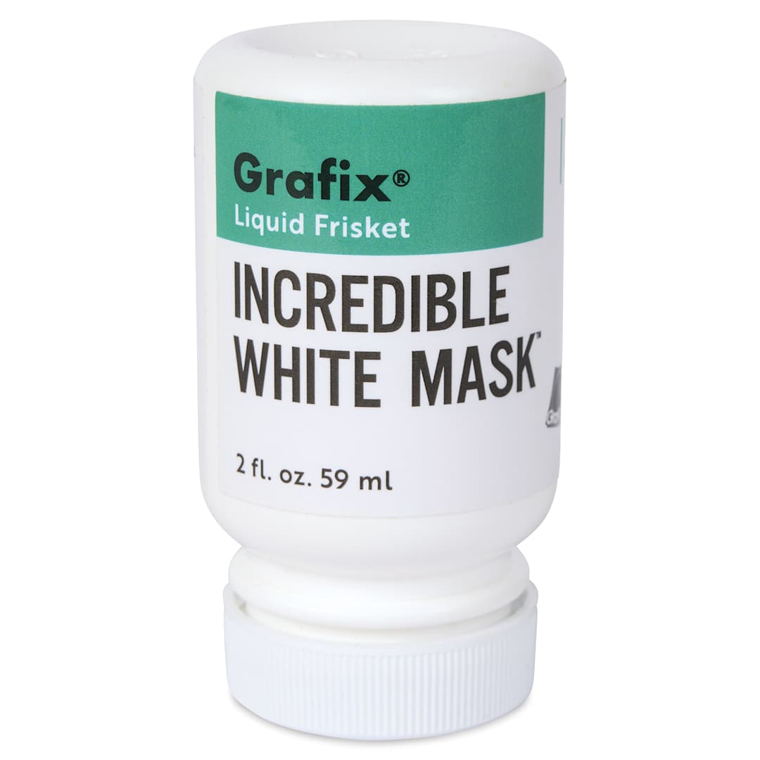 Open in modal - Grafix Incredible White Mask Liquid Frisket - 2 oz bottle