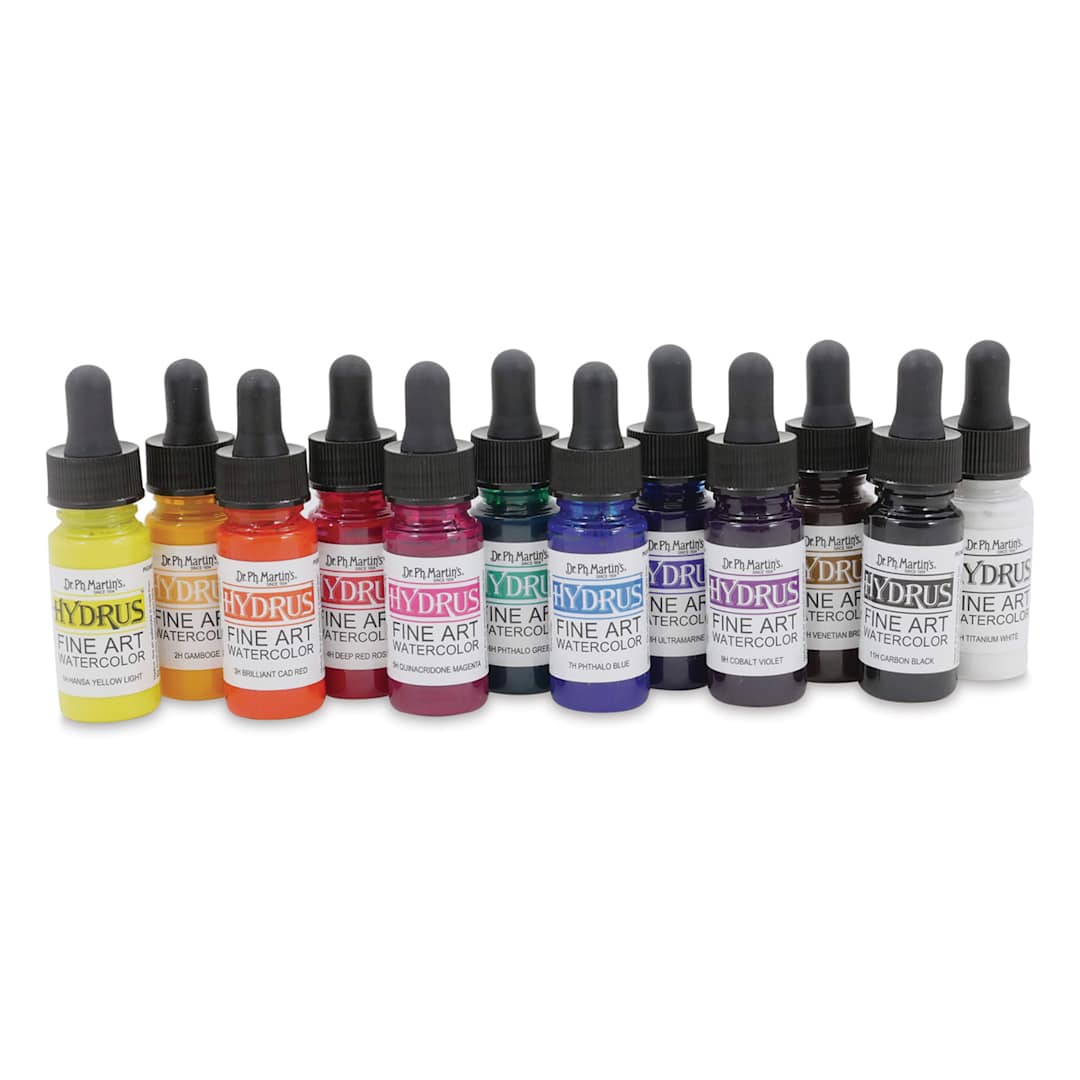 (未使用･未開封品)　Dr. Ph. Martin&#39;s Hydrus Fine Art Watercolor 0.5 oz Set of 12 (Set 2) 7z28pnb 916bjiNjt+L._AC_UL210_SR210,
