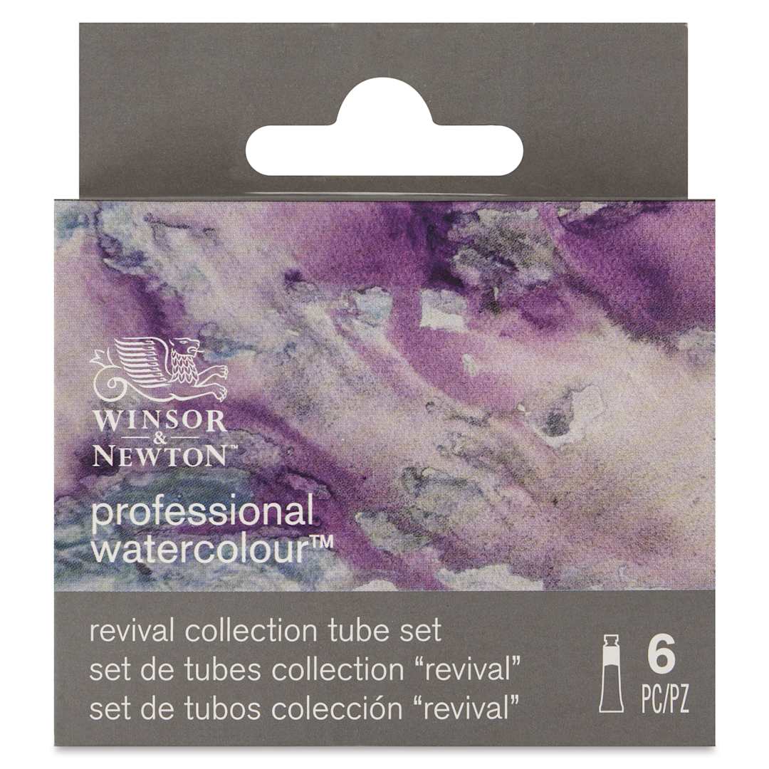 Open in modal - Winsor & Newton Professional Watercolors - Revival Collection, Set of 6, 5 ml
