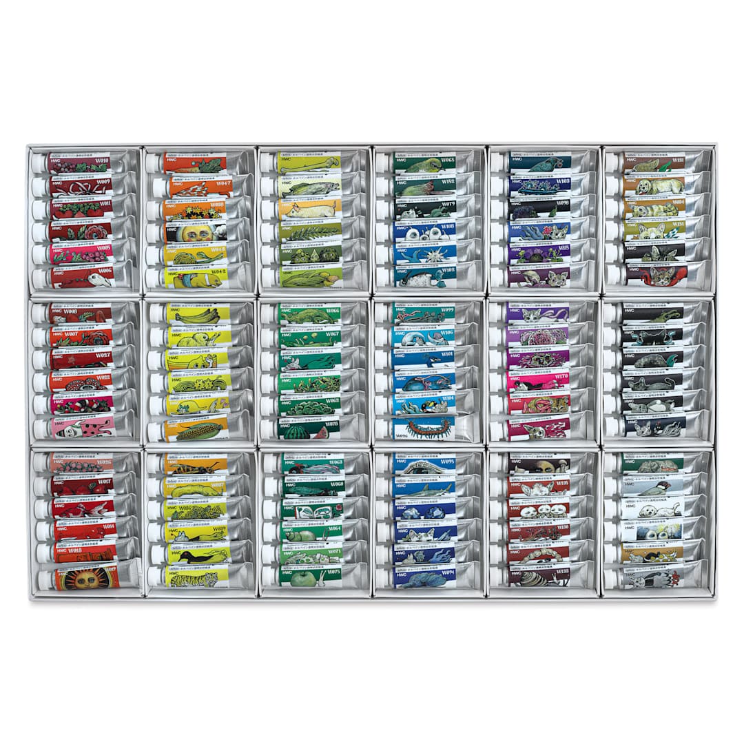 Open in modal - Holbein Artists' Watercolor - Yuko Higuchi, Set of 108