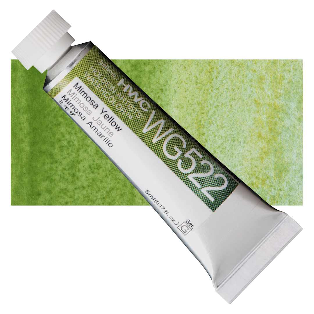 Open in modal - Holbein Artists' Watercolor - Mimosa Yellow, 5 ml