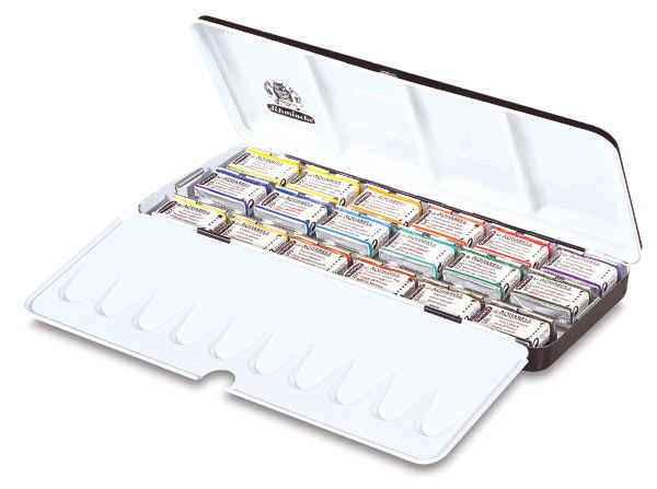 Open in modal - Full Pan Set, 18 Colors  Right Angle Inside of Package
