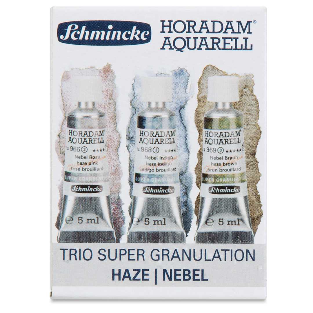 Open in modal - Schmincke Horadam Aquarell Artist Watercolor - Haze, Supergranulation, Set of 3, 5 ml, Tubes